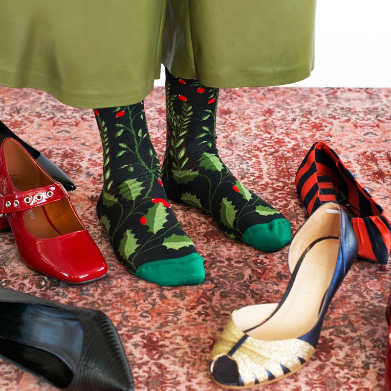 Bonne Maison Socks - Various Colours Patterned - SKULPT Dublin