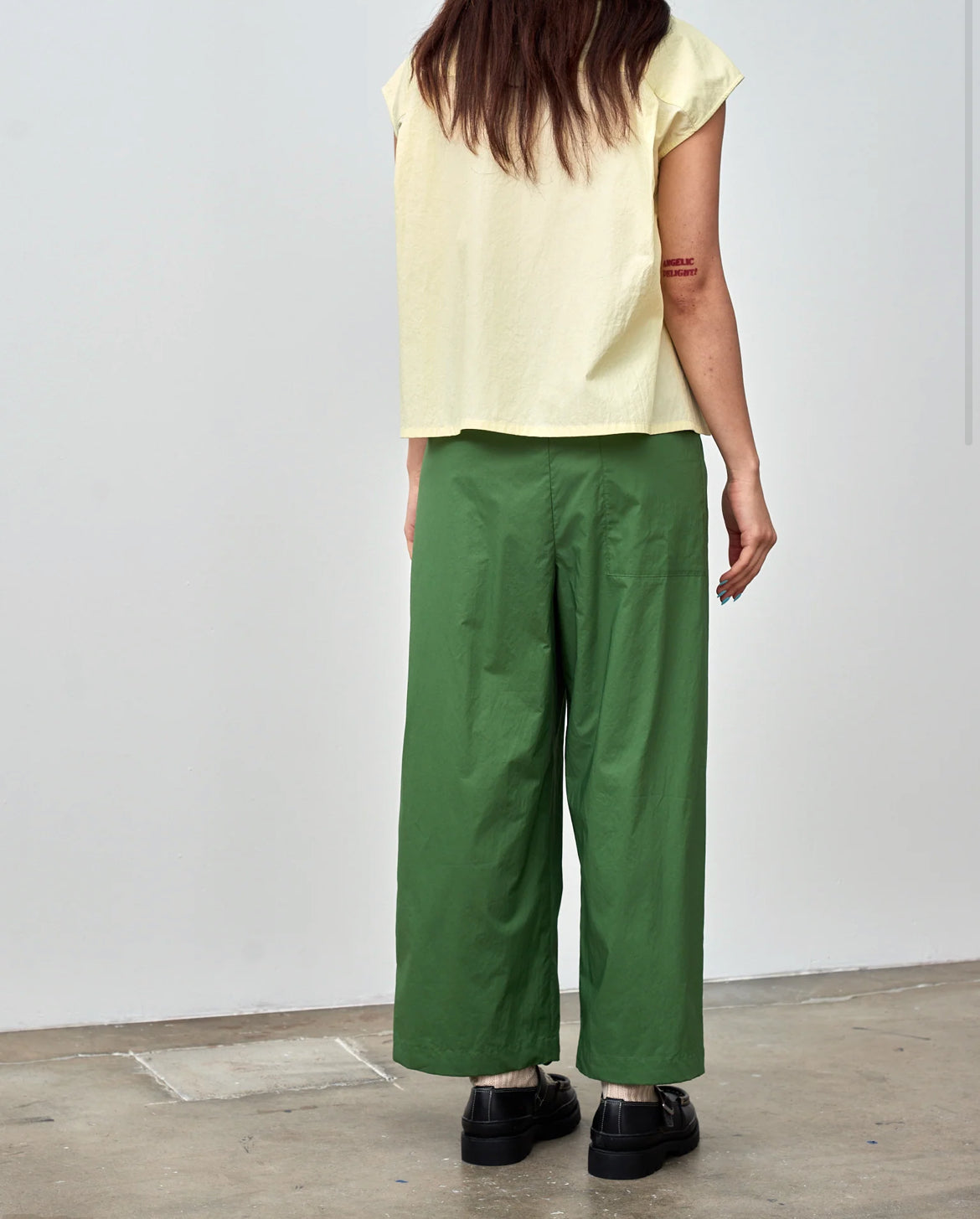 Nicholson Trousers in Green - SKULPT Dublin