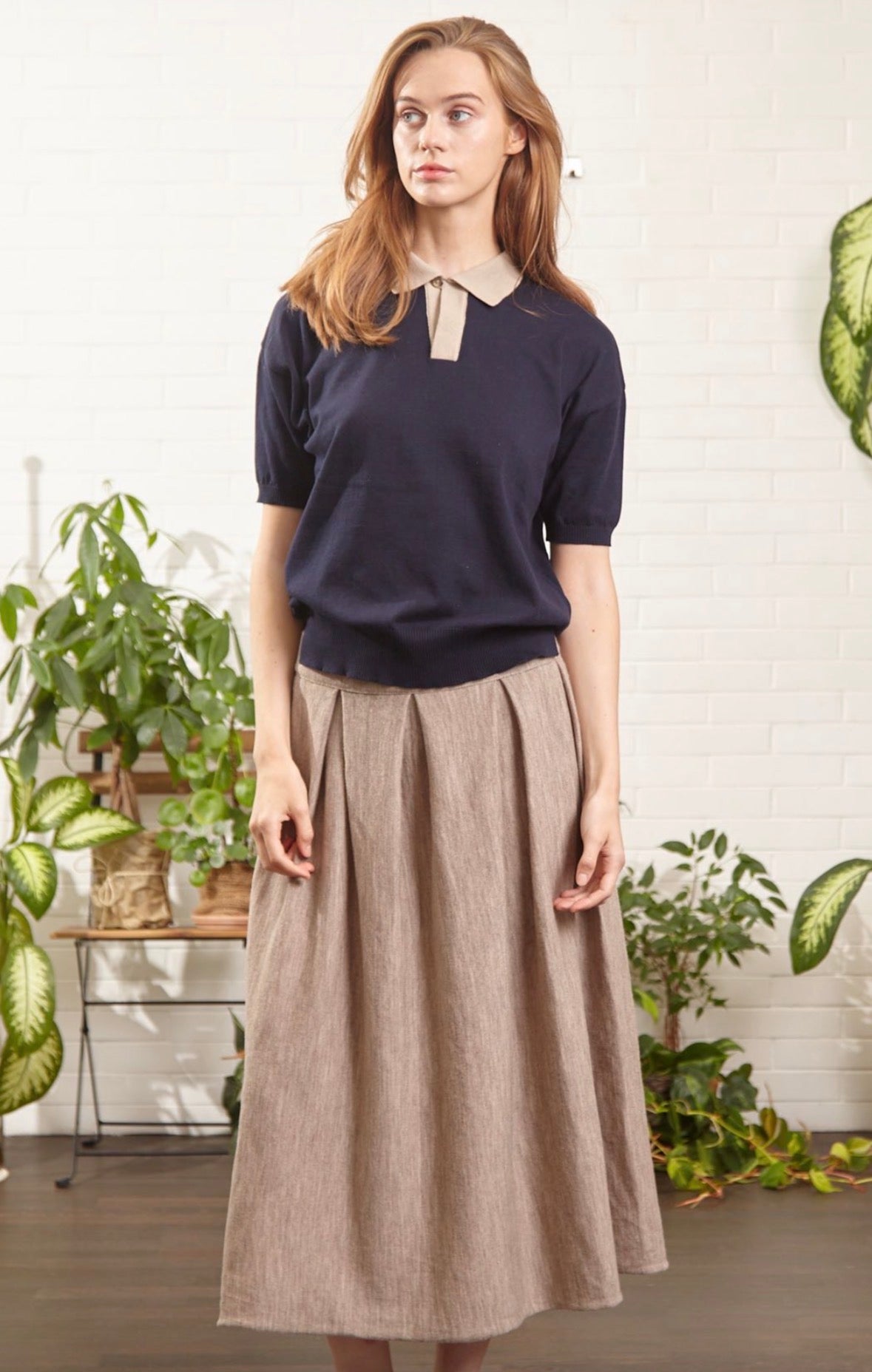 Ma'ry'ya Official Bicolour Polo Jumper - SKULPT Dublin