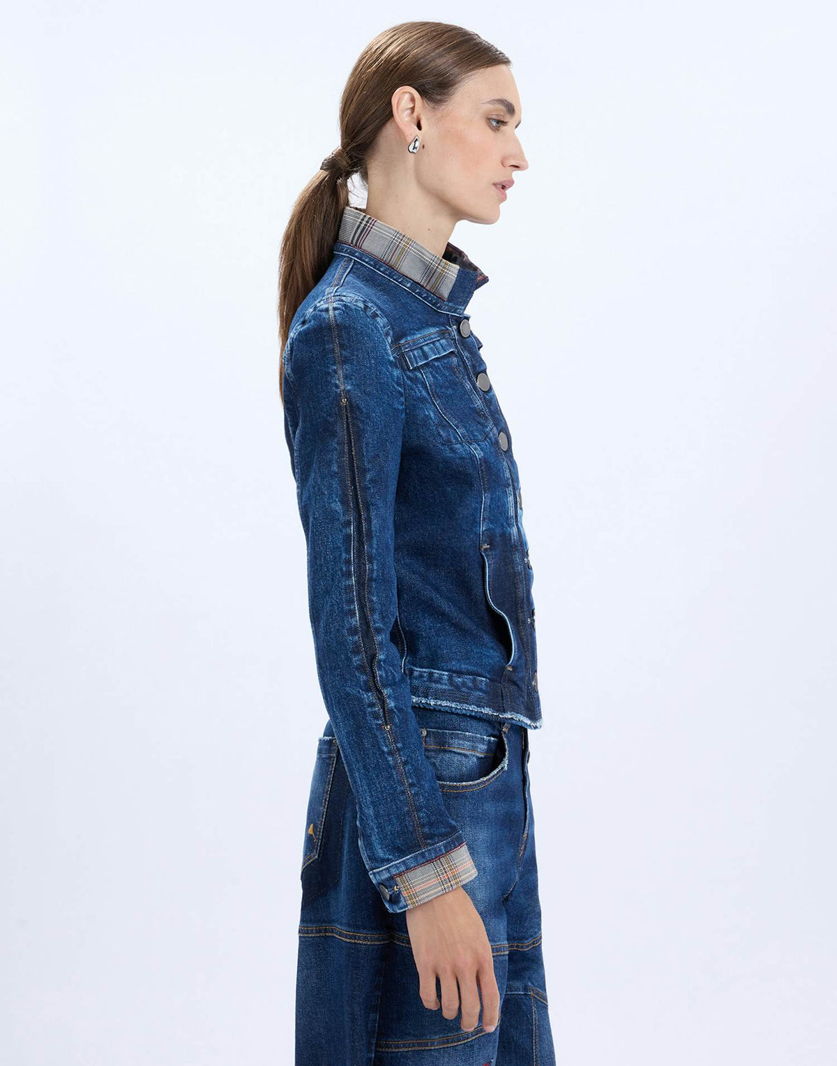 HIGH Everyday Couture Short Denim Jacket