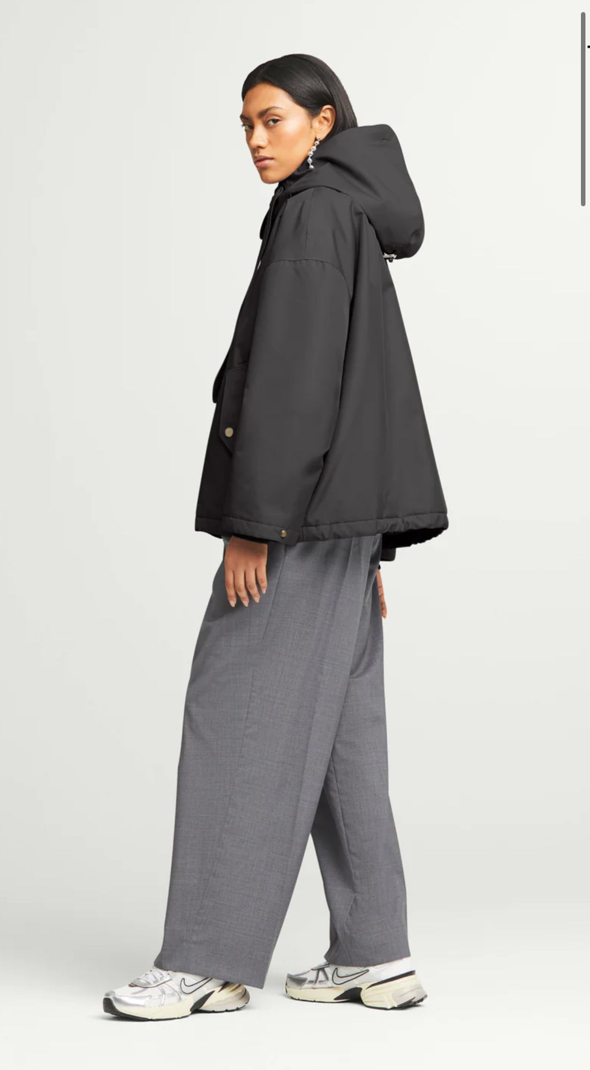 G-Lab Short Shell Puffer in Black - SKULPT Dublin