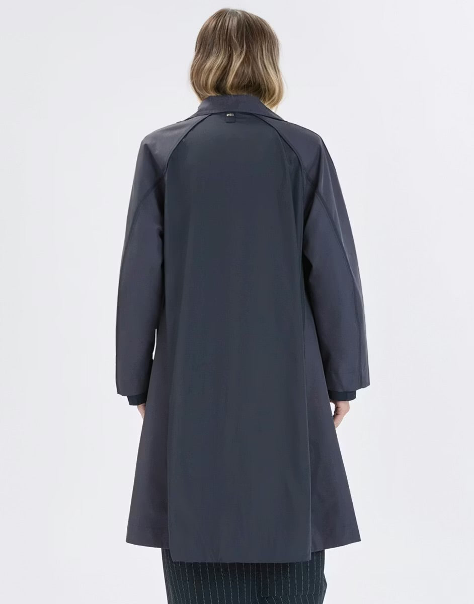 HIGH Everyday Couture Pertunia Coat in Navy - SKULPT Dublin
