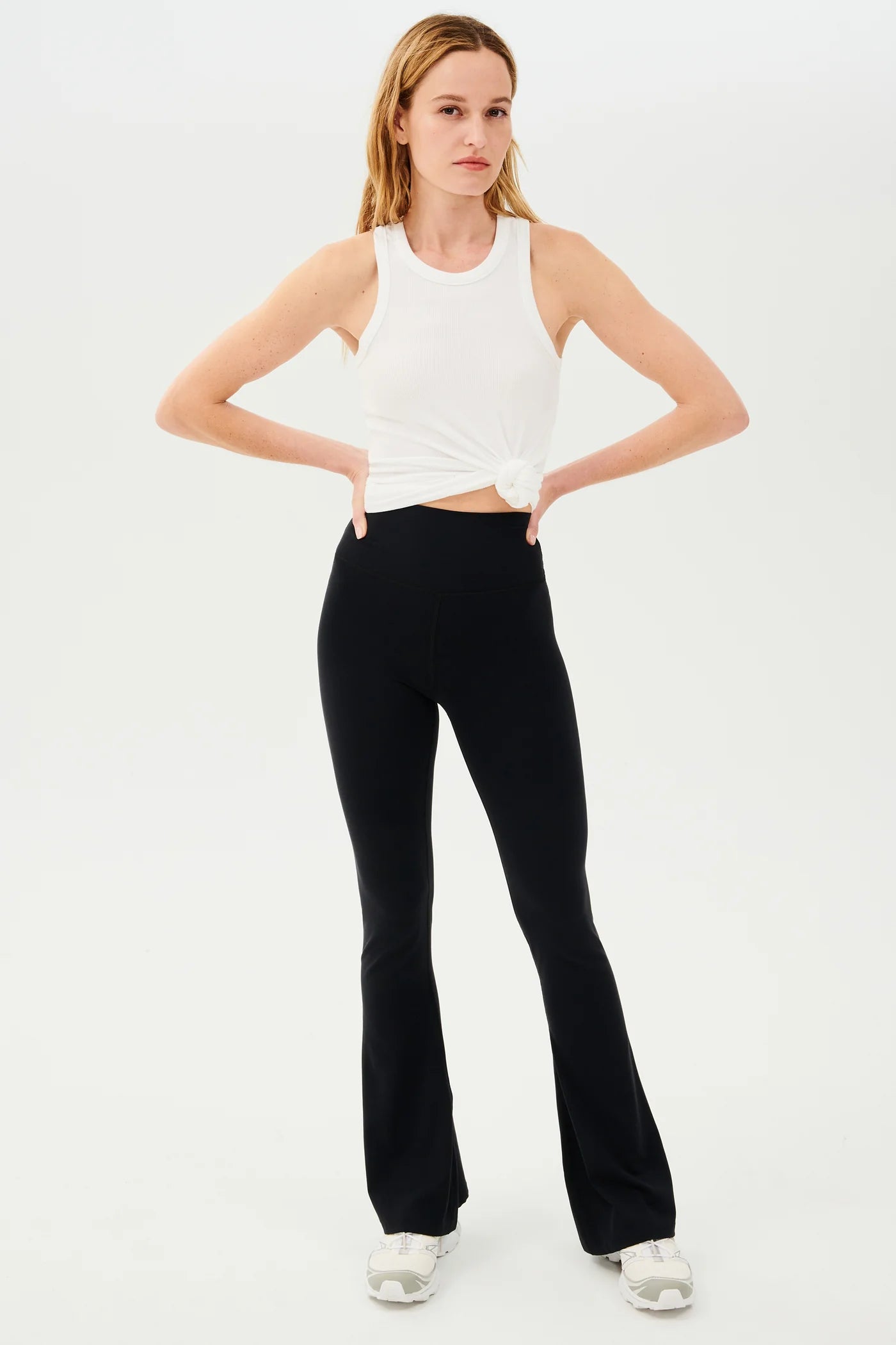 Splits59 Raquel Airweight 30" Flare Legging - Black - SKULPT Dublin