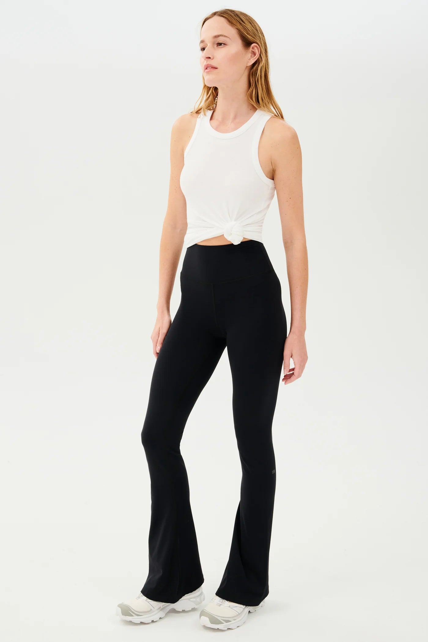 Splits59 Raquel Airweight 30" Flare Legging - Black - SKULPT Dublin