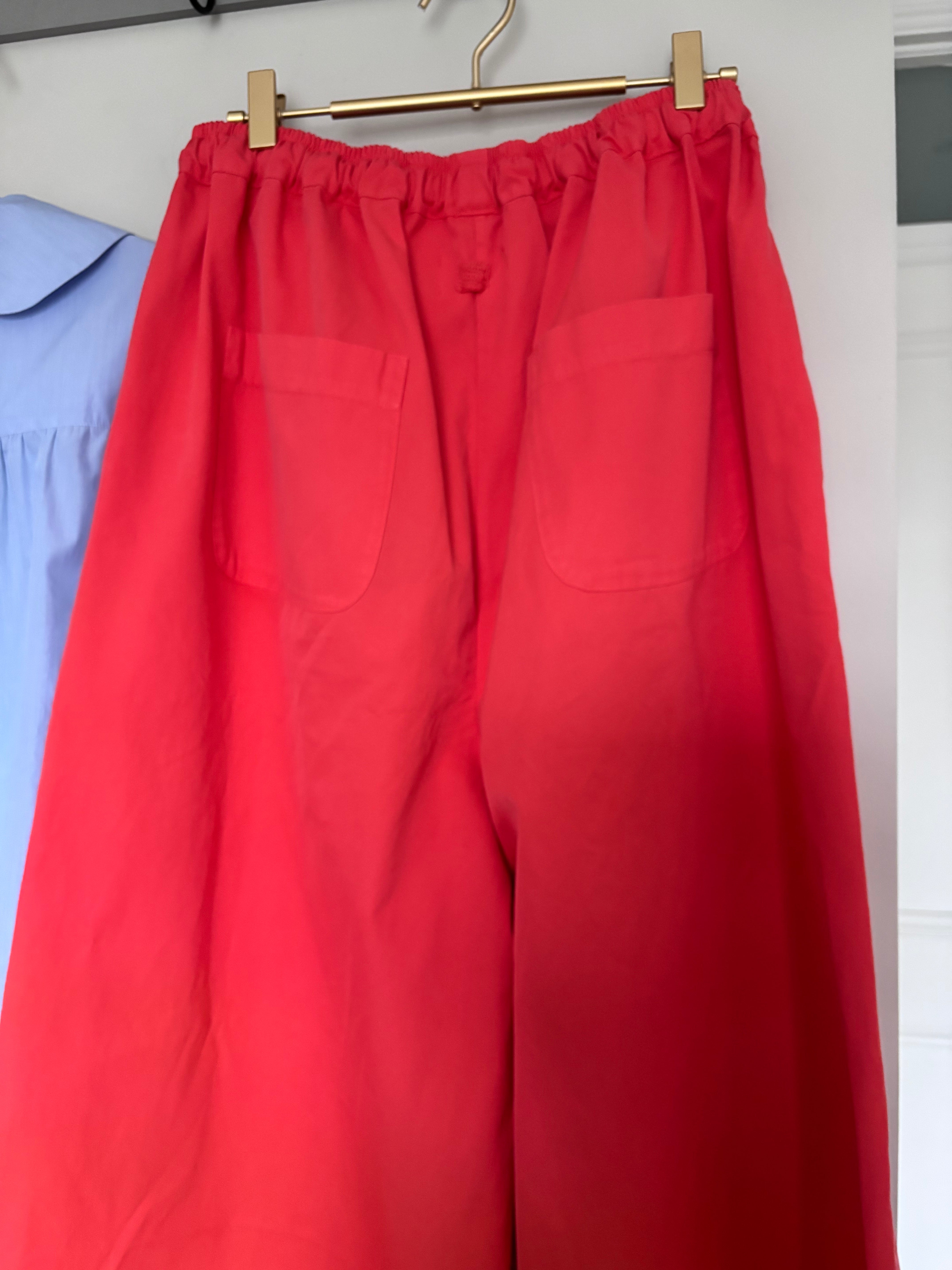 Nitto Palazzo Trouser in Coral - SKULPT Dublin