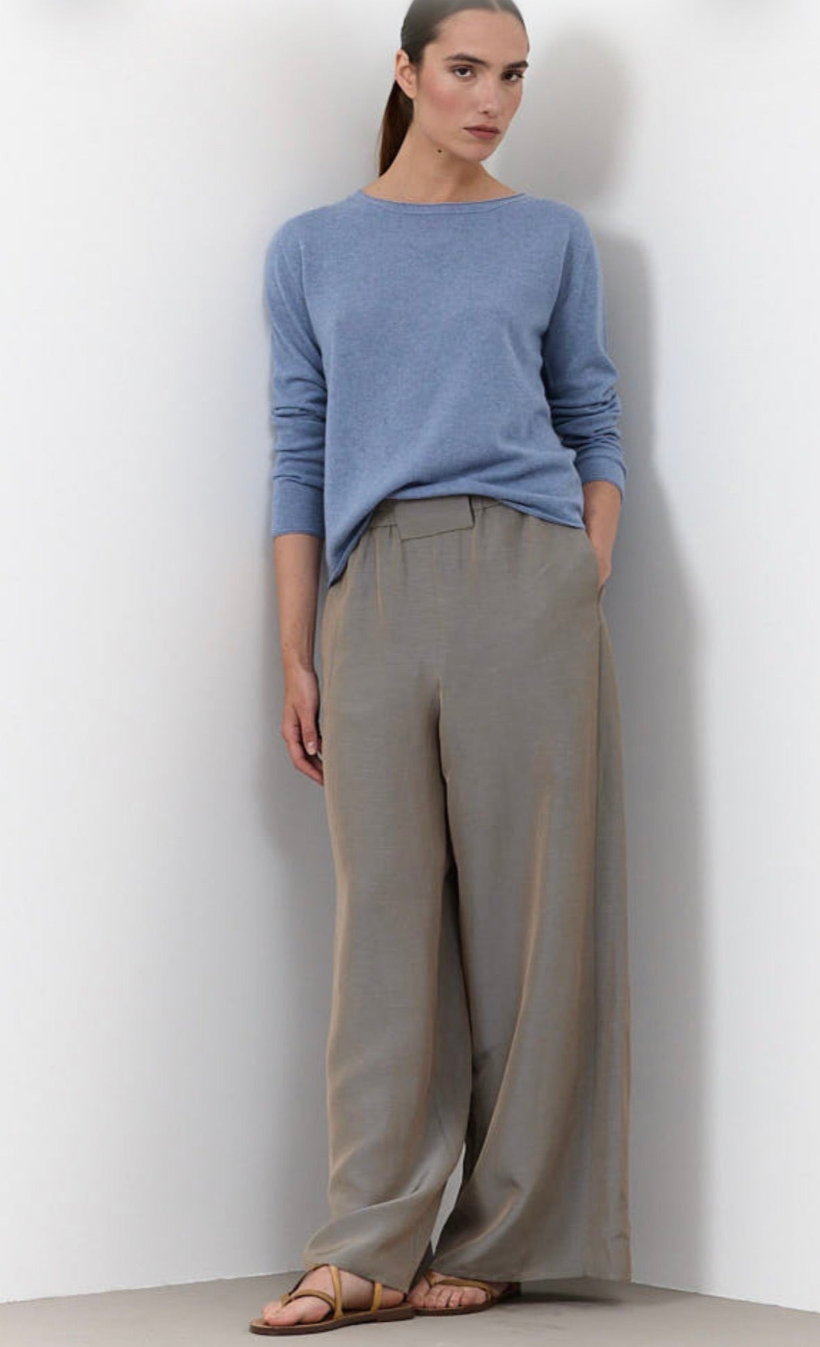 Rialto48 Trousers Dove Grey - SKULPT Dublin
