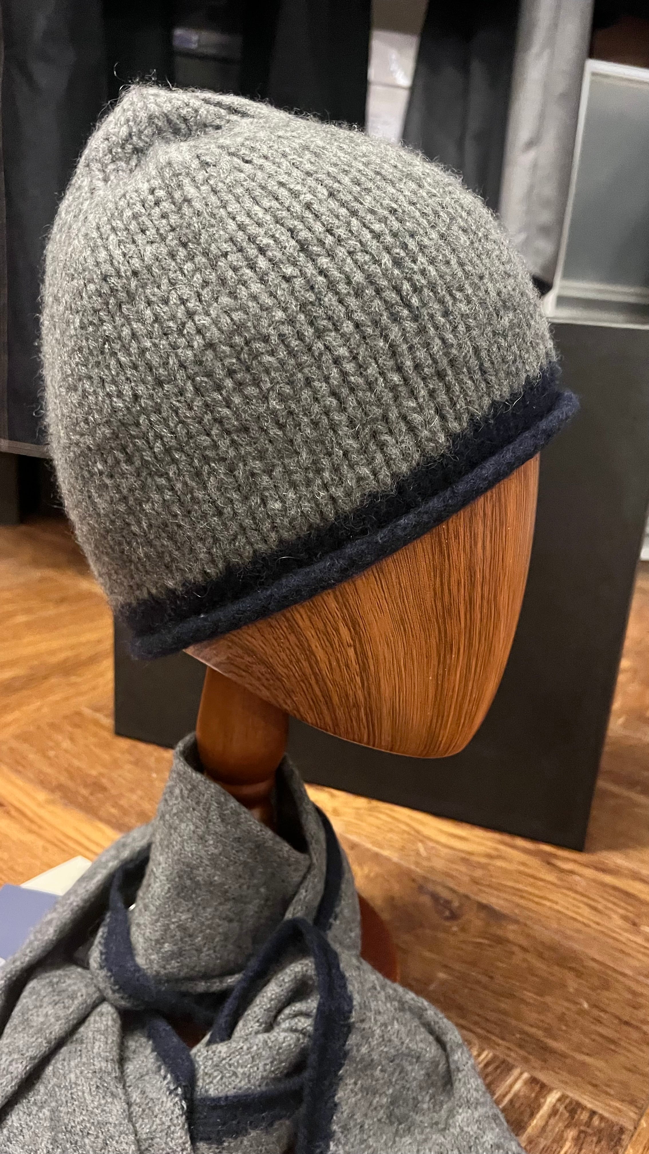 Oats & Rice Beanie in Grey - SKULPT Dublin