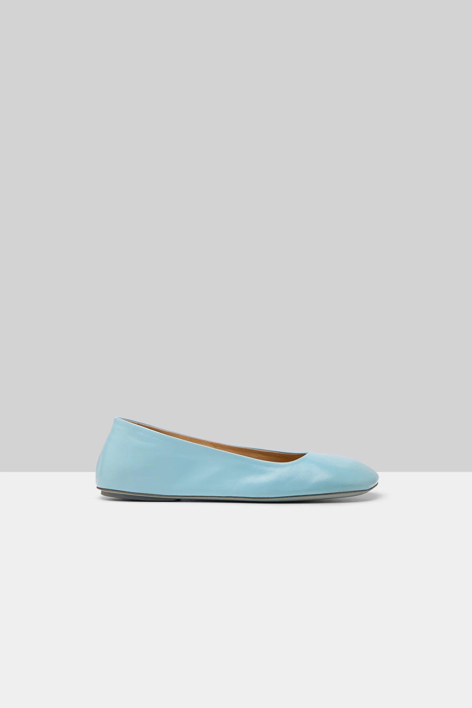 Marsell Ballerina Shoes in Baby Blue - SKULPT Dublin