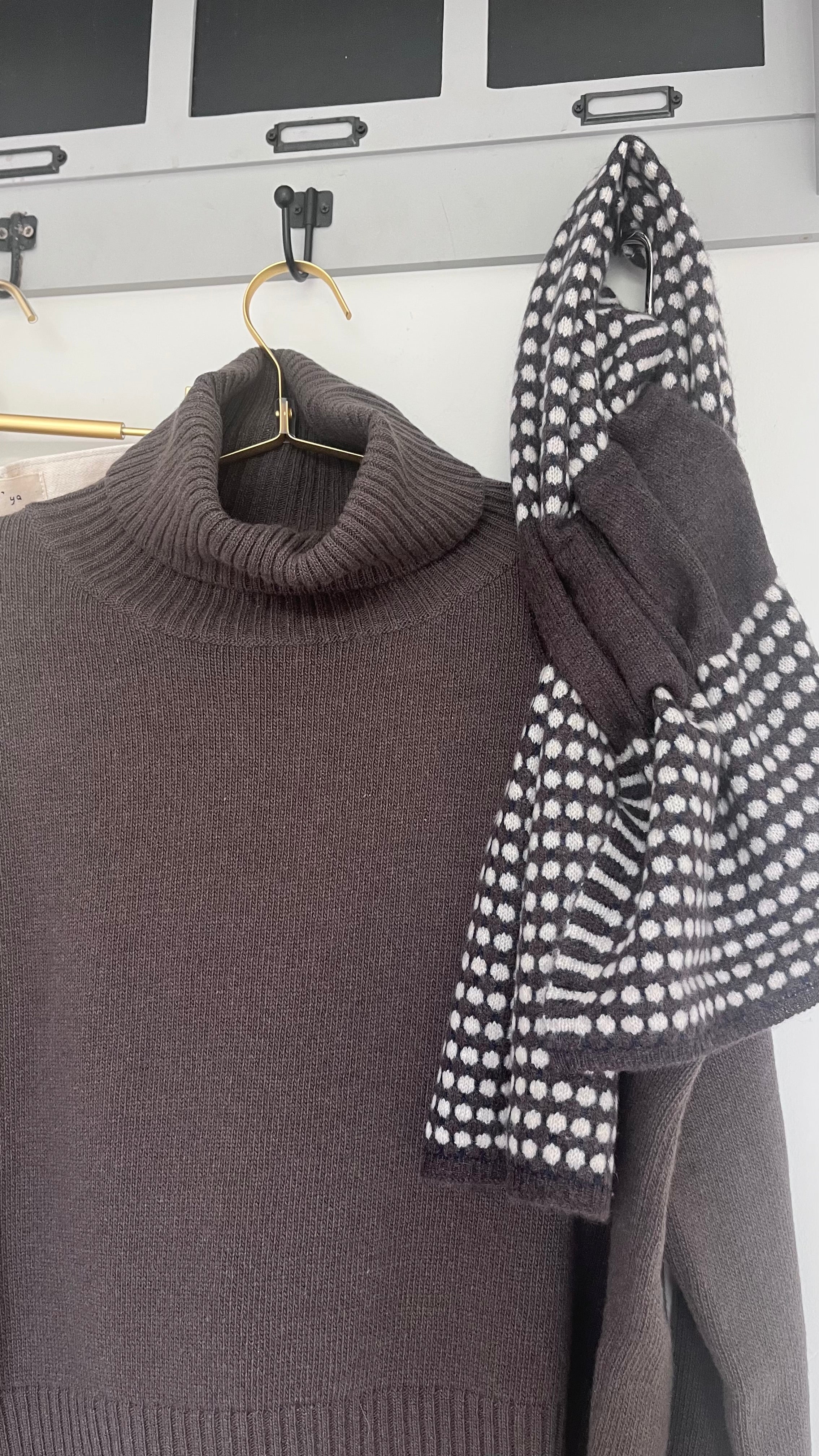 Ma'ry'ya Official Poloneck Jumper in Taupe - SKULPT Dublin