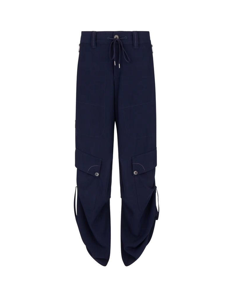 HIGH Everyday Outgoing Trousers in Navy - SKULPT Dublin