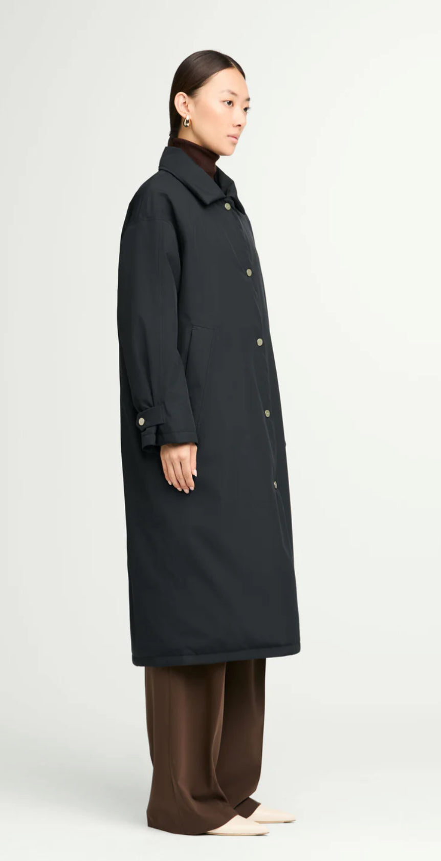 G-Lab Light Puffer Coat in Midnight - SKULPT Dublin