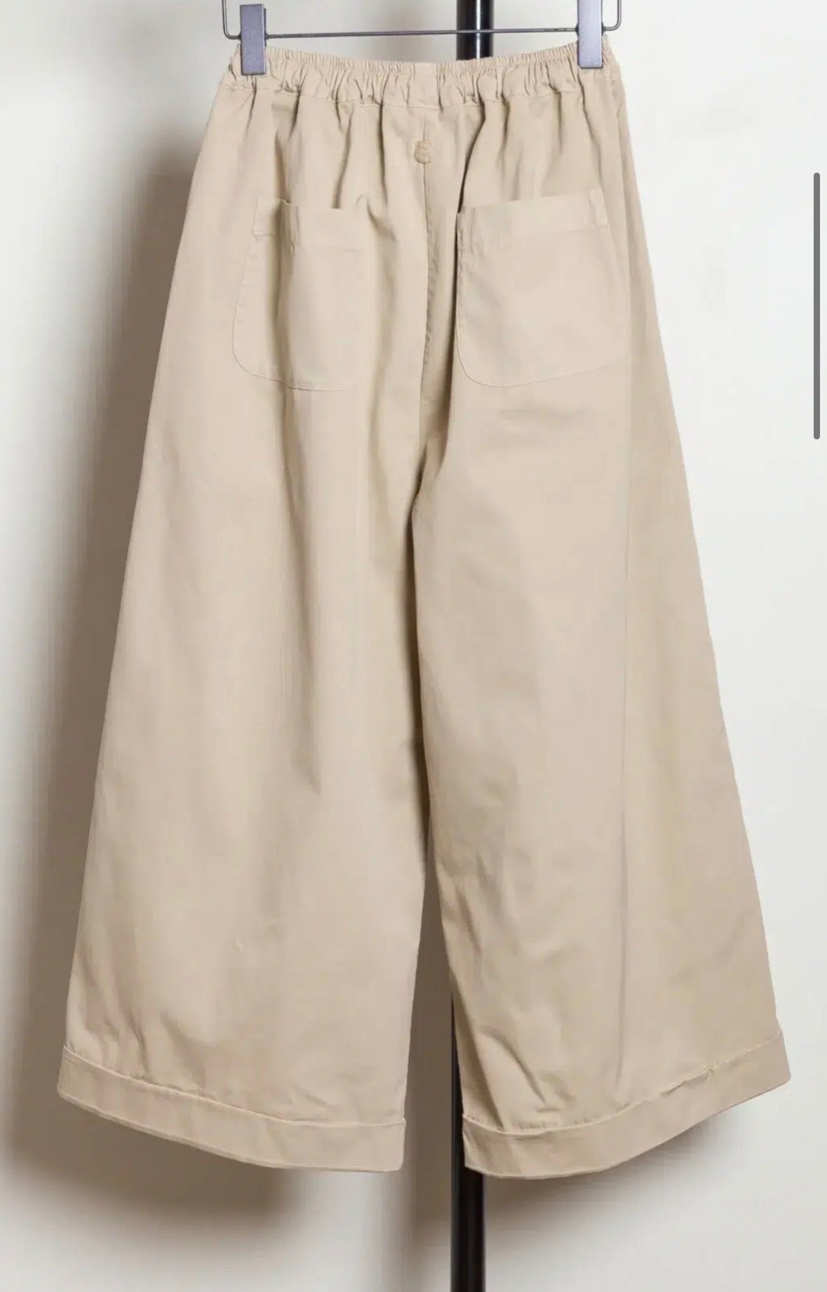 Nitto Palazzo Trouser in Sand - SKULPT Dublin