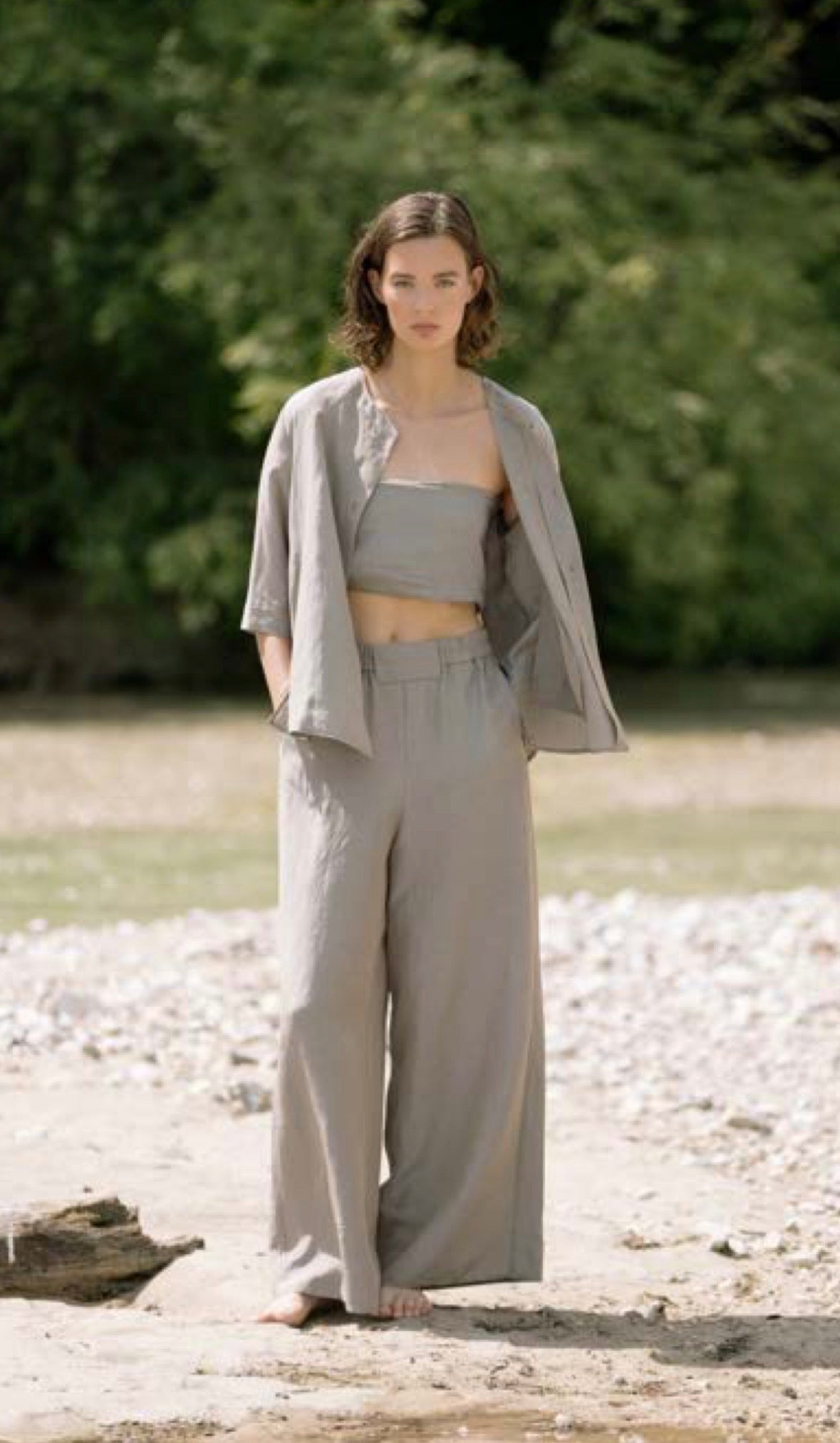 Rialto48 Trousers Dove Grey - SKULPT Dublin