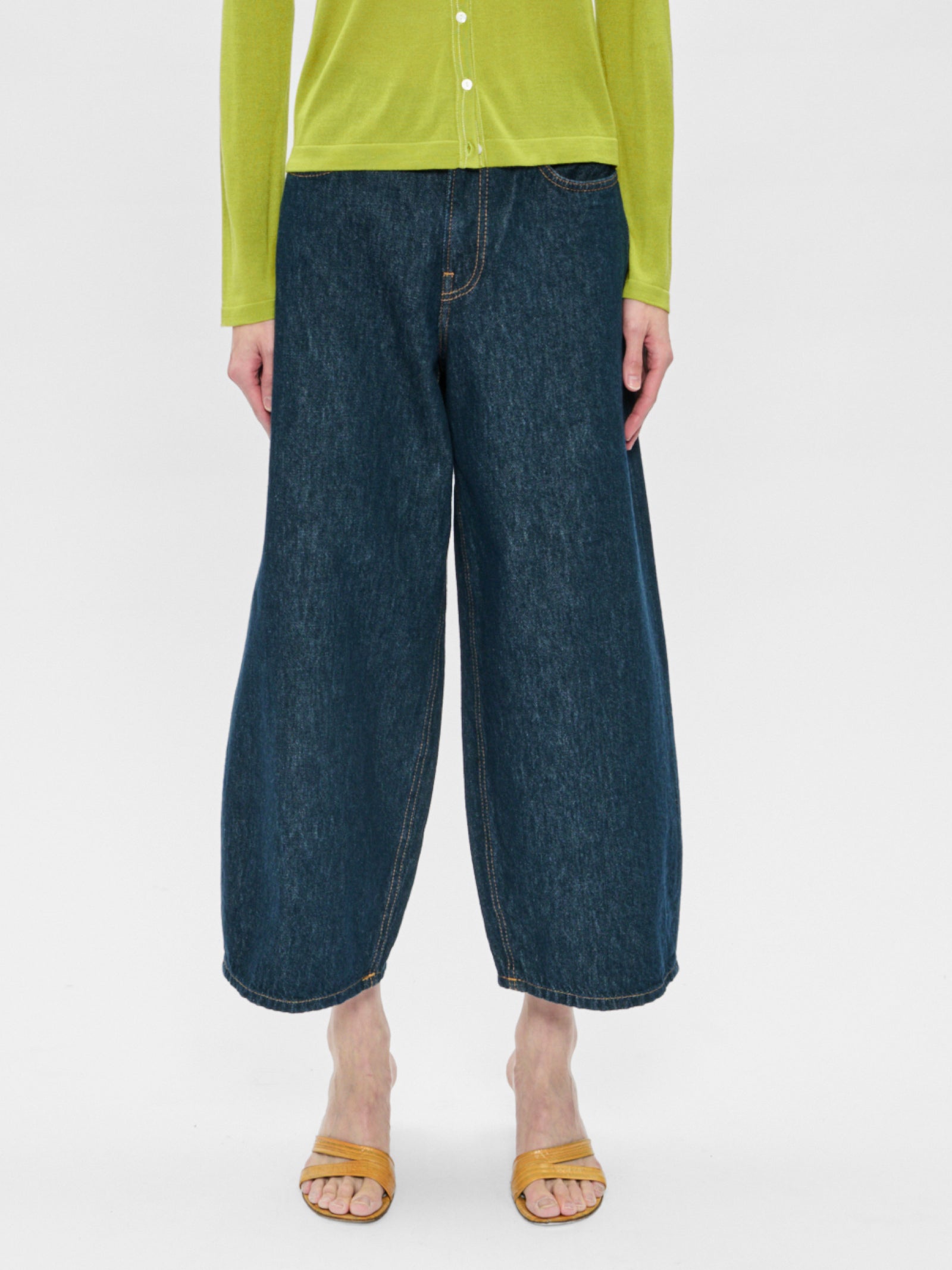 6397 Barrel Denim in Rinsed - SKULPT Dublin