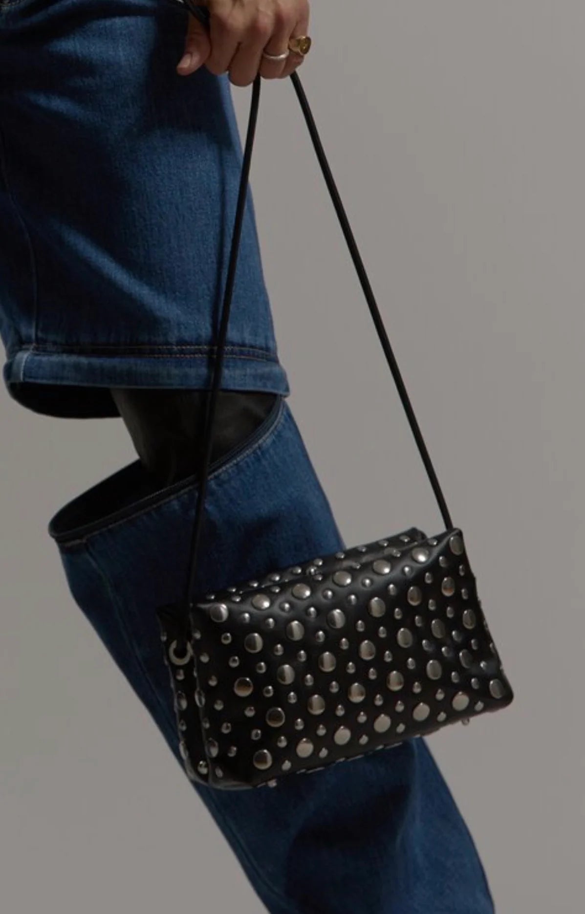 Filodee Filo Stud Bag in Black