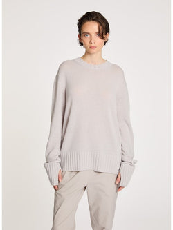 Lis Lareida Roberta Cashmere Jumper in Chalk - SKULPT Dublin