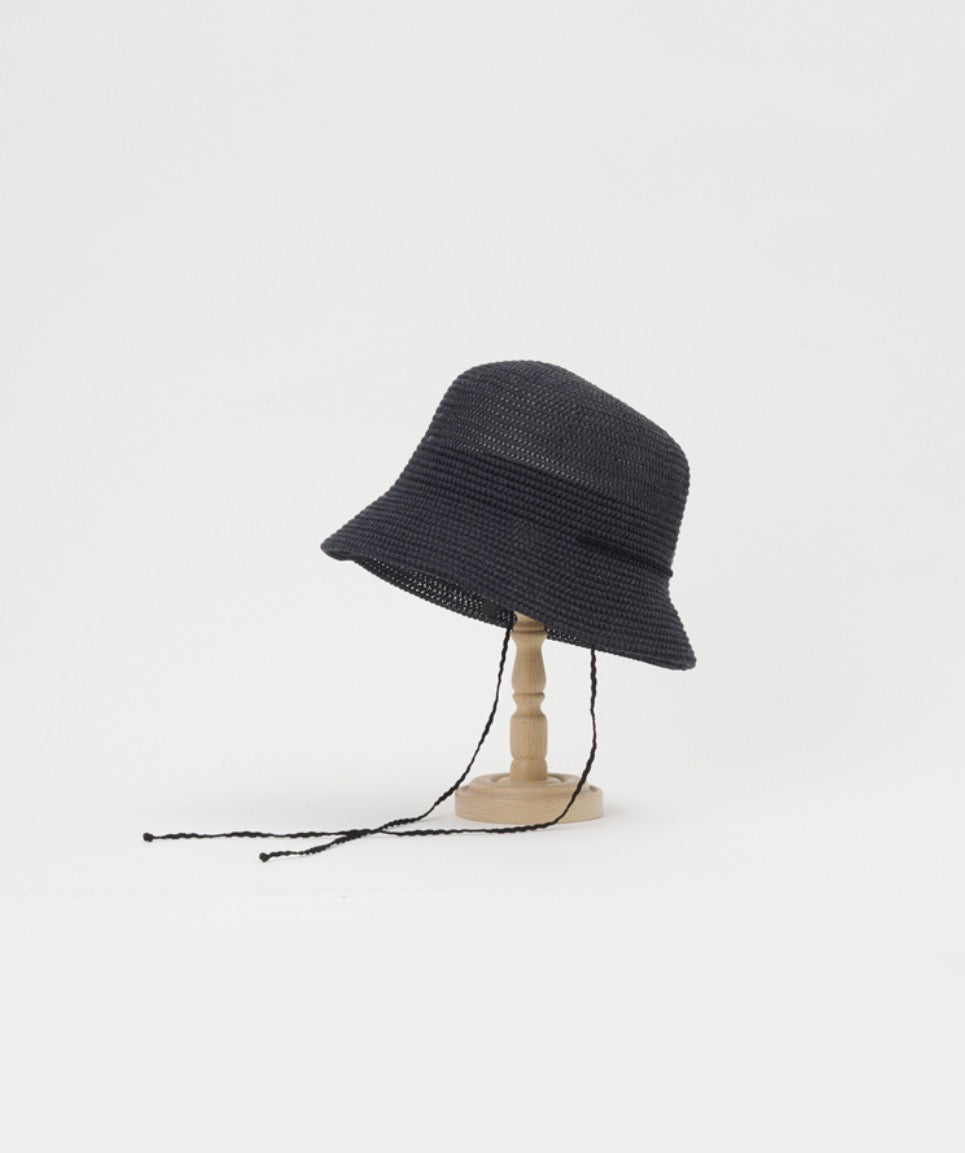 P cnq Japanese Paper Cotton Bucket Hat in Mulberry - SKULPT Dublin