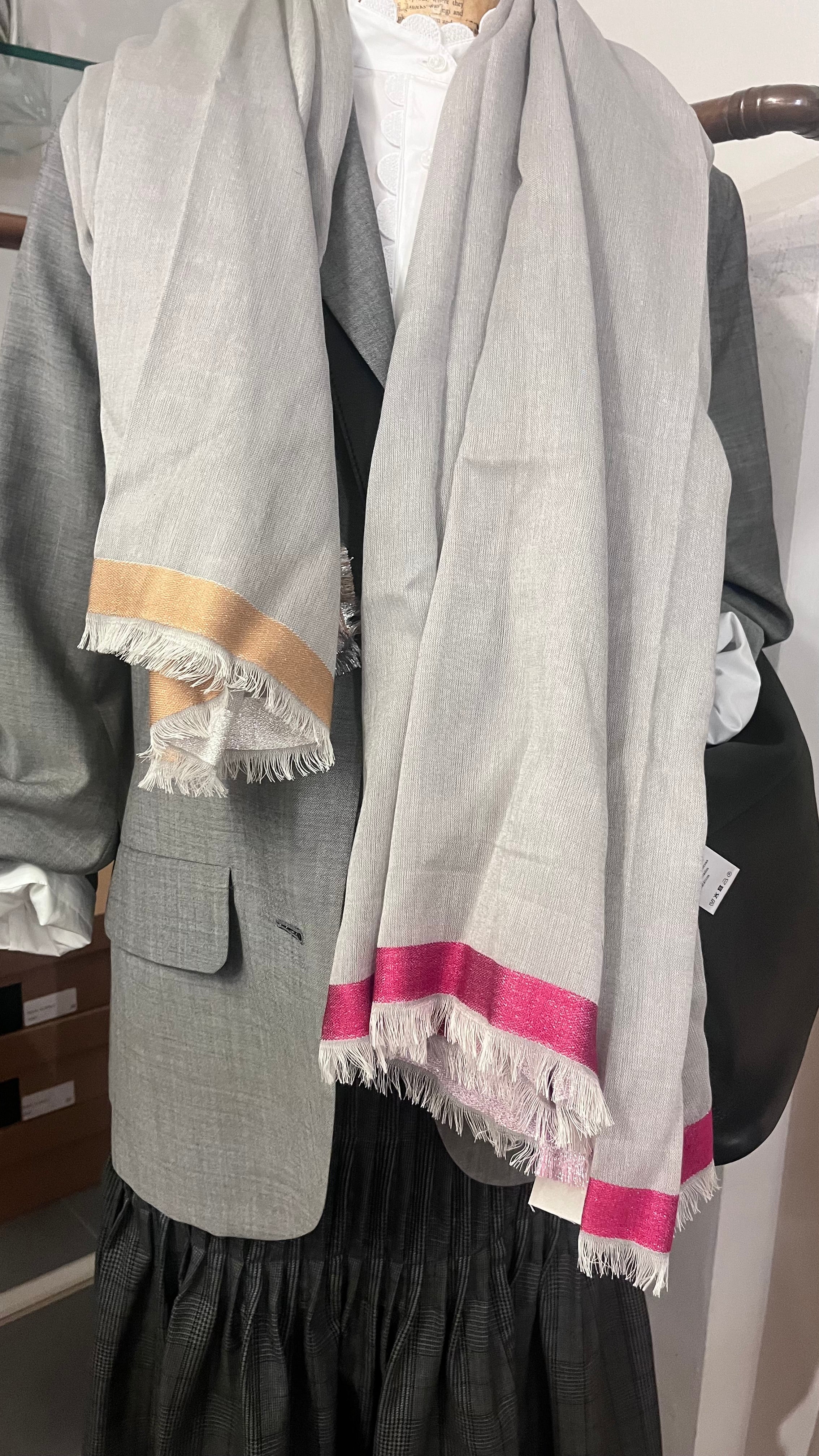 Codello Festive Scarf Grey - SKULPT Dublin
