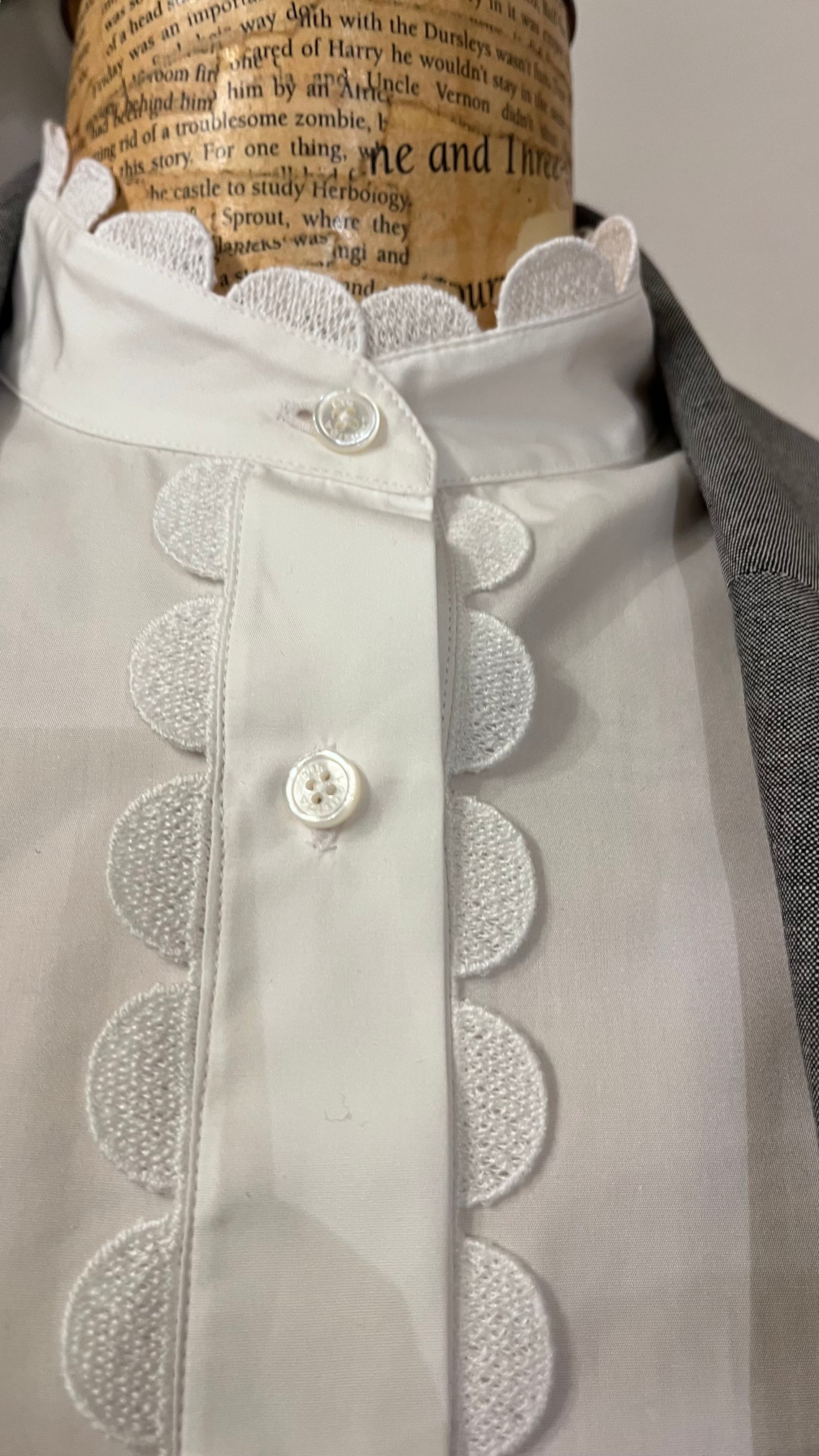 Lis Lareida Cheyenne White Shirt - SKULPT Dublin