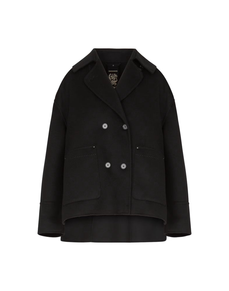 HIGH Everyday Couture Nudge Coat in Black - SKULPT Dublin