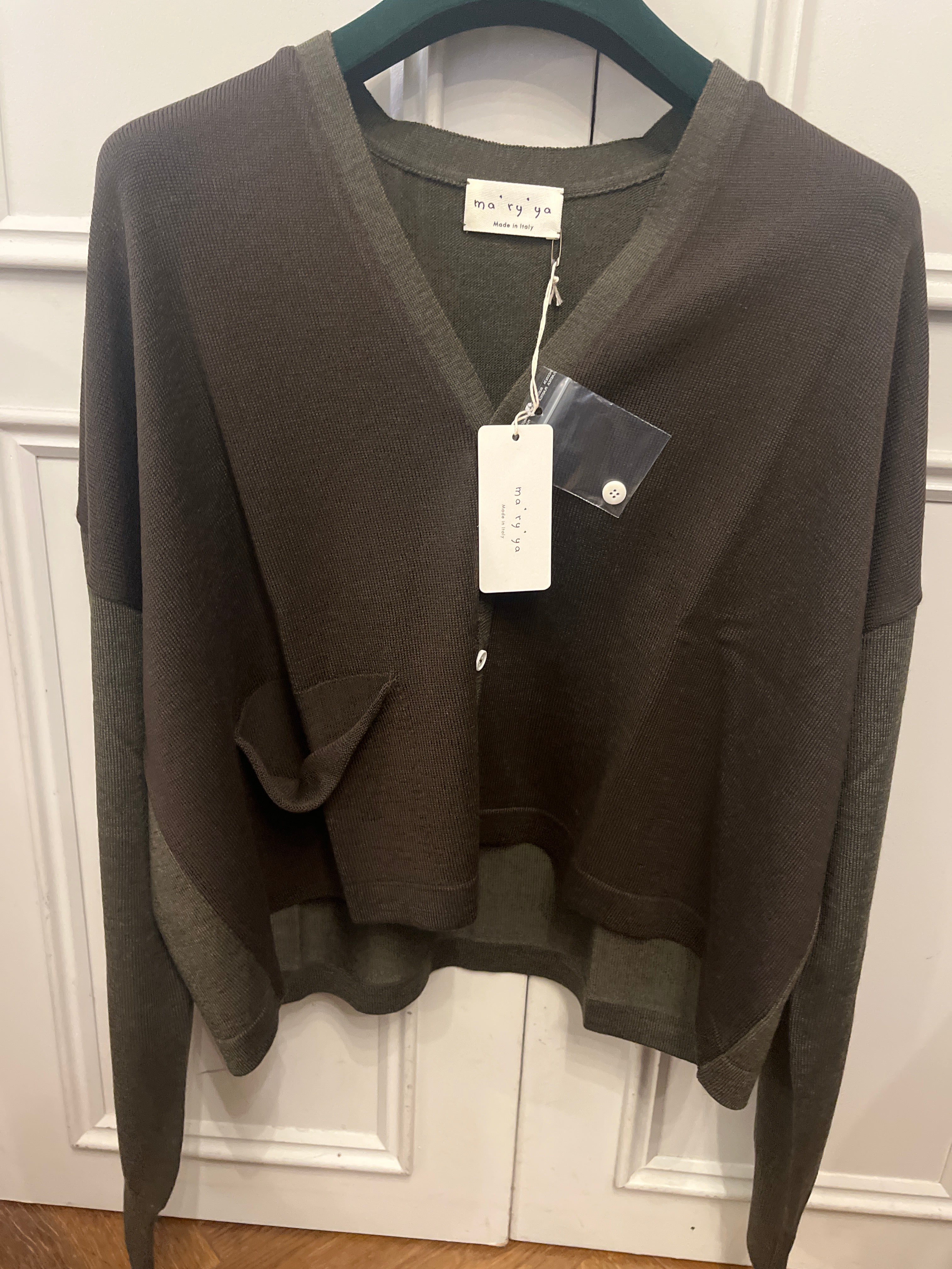 Ma'ry'ya Official Bicolour Cardigan - SKULPT Dublin