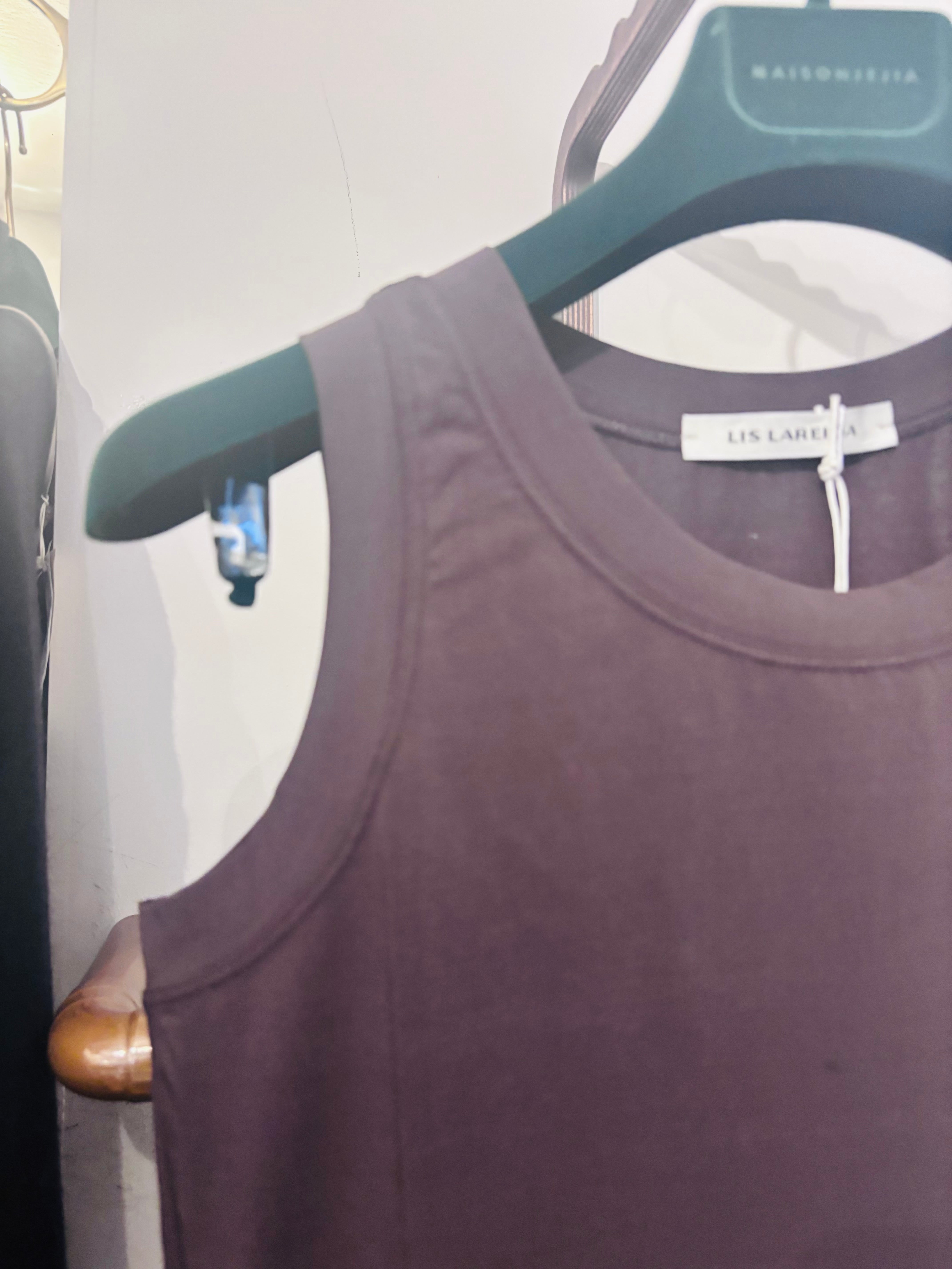 Lis Lareida Lite Franc Tank Top in Chocolate