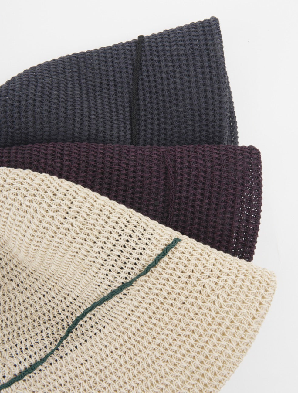 P cnq Japanese Paper Cotton Bucket Hat in Mulberry - SKULPT Dublin