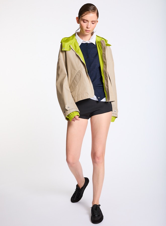 Lis Lareida Merino Wool Cardigan in Navy