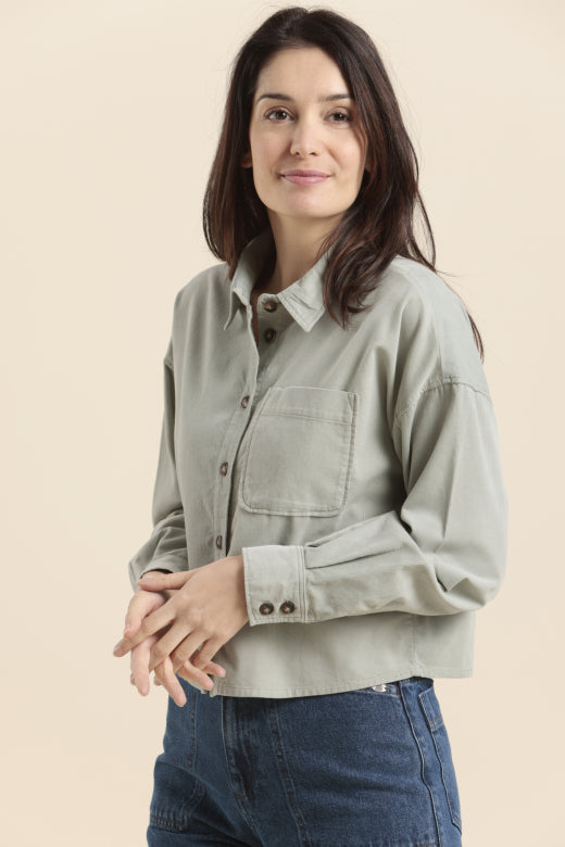 Mat de Misaine Fine Cord Shirt - SKULPT Dublin