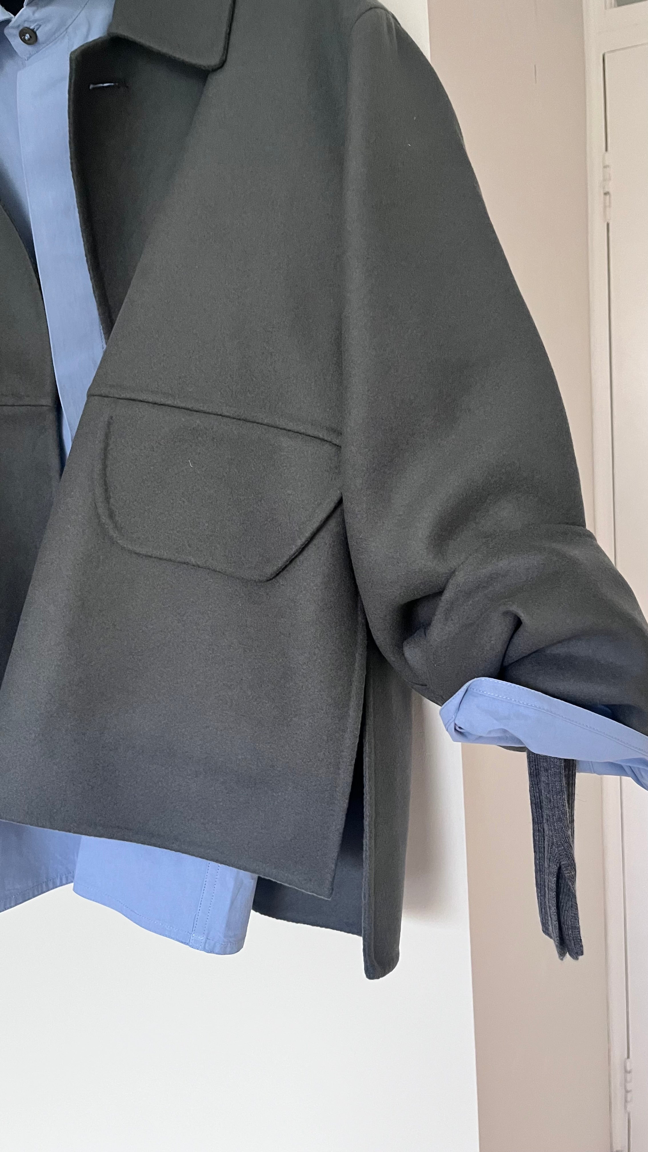 Sofie D'Hoore Jacket in Slate - SKULPT Dublin