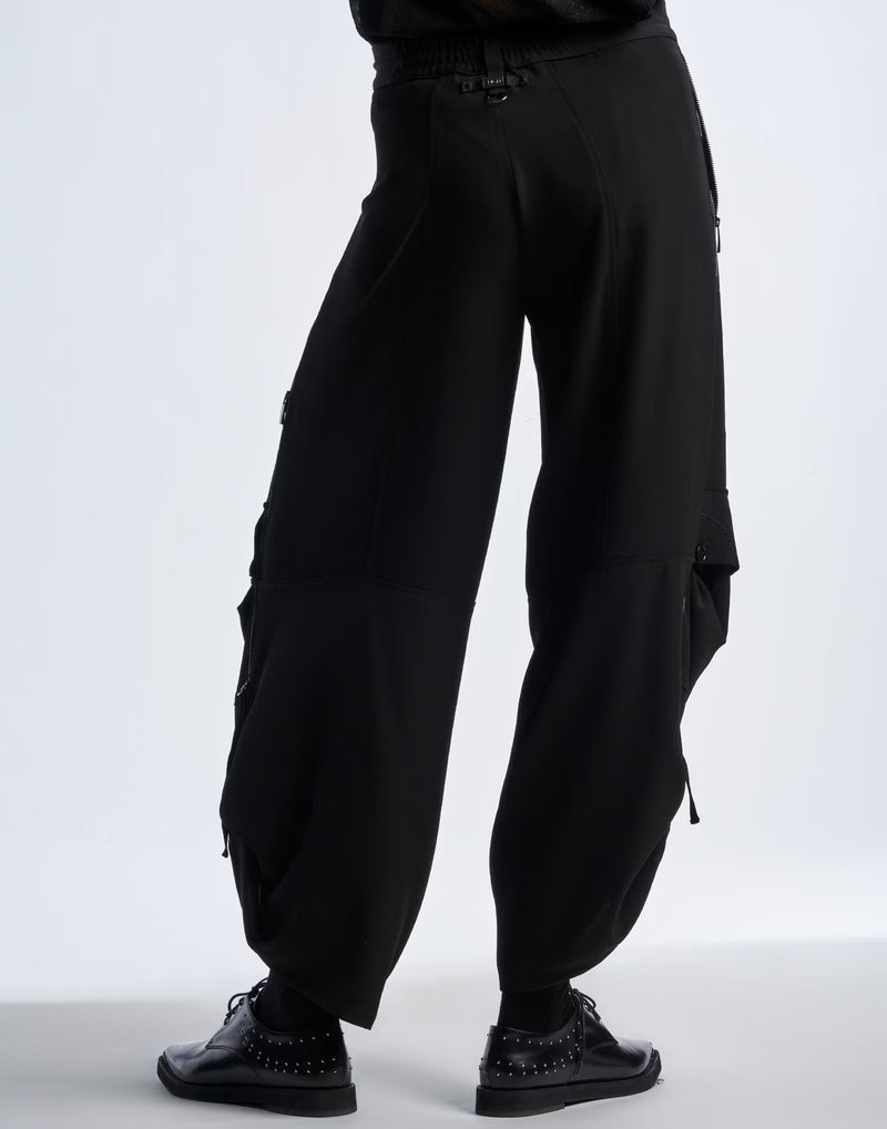 HIGH Everyday Outgoing Trousers in Navy - SKULPT Dublin