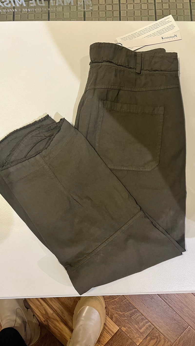 KristenseN Du Nord Trousers in Forest Green - SKULPT Dublin