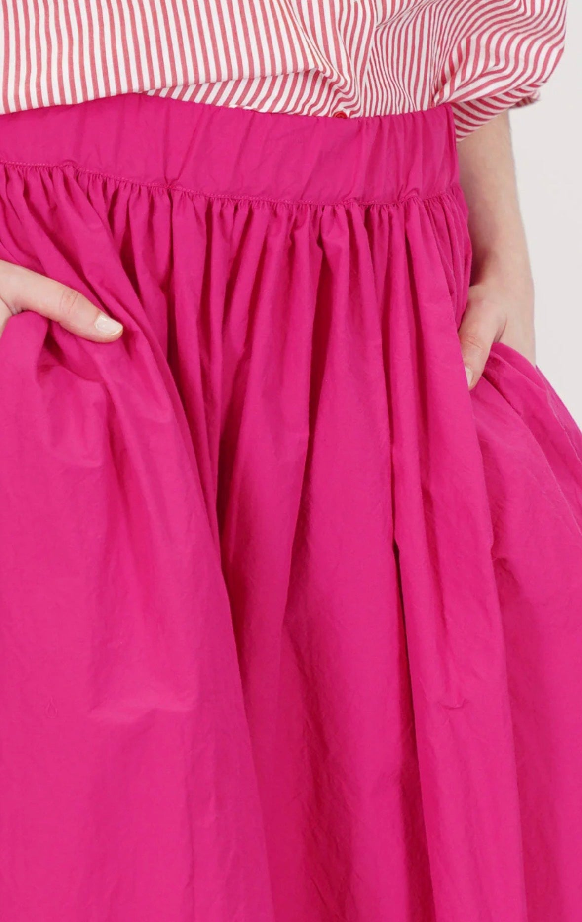 ApuntoB Skirt in Raspberry - SKULPT Dublin