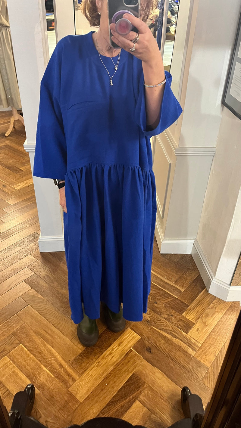 Sofie D'Hoore Delos Dress in Sapphire - SKULPT Dublin