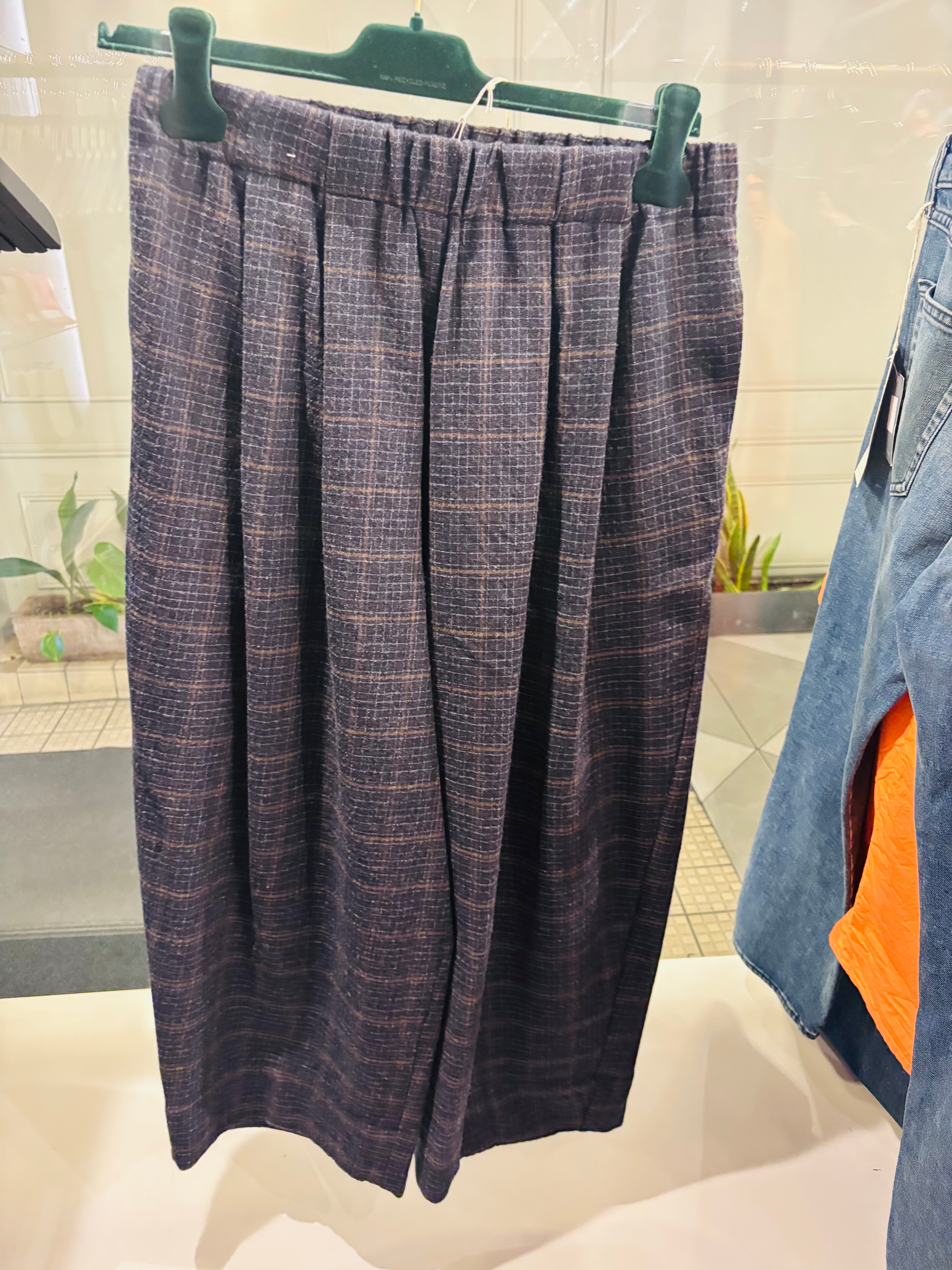 Apuntob Wool Trousers in Plaid - SKULPT Dublin
