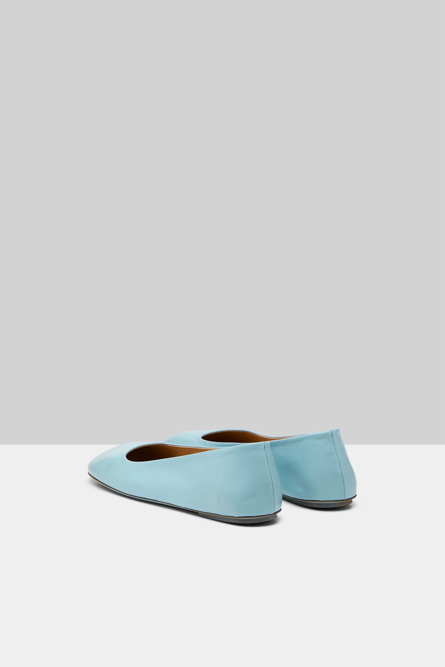 Marsell Ballerina Shoes in Baby Blue - SKULPT Dublin