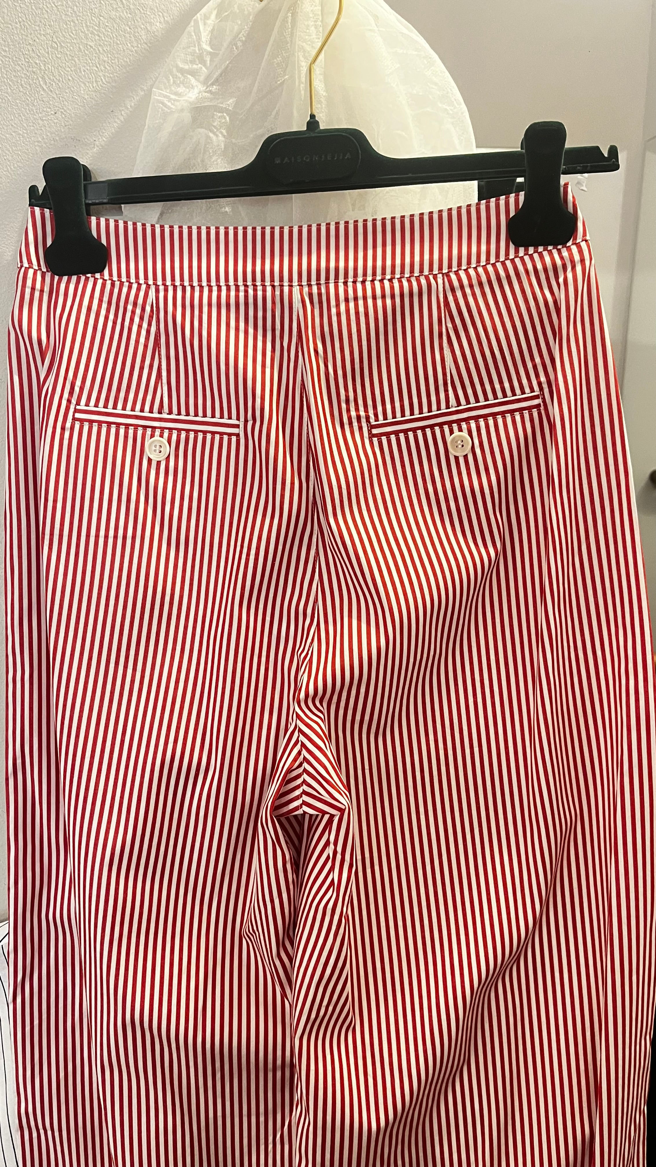 Jejia Trousers in Pin Stripe - SKULPT Dublin