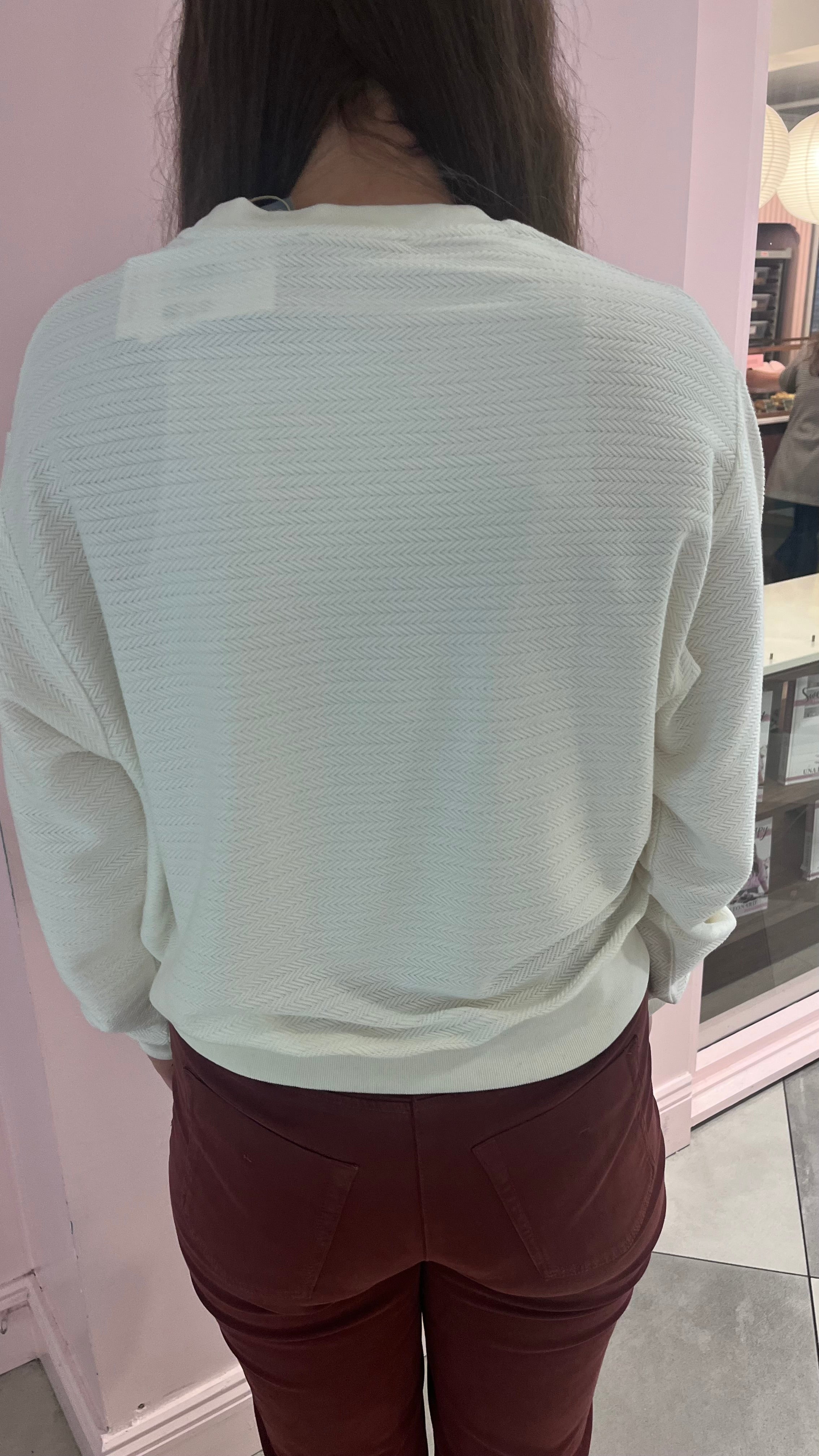Mat de Misaine Sweatshirt in Cream - SKULPT Dublin