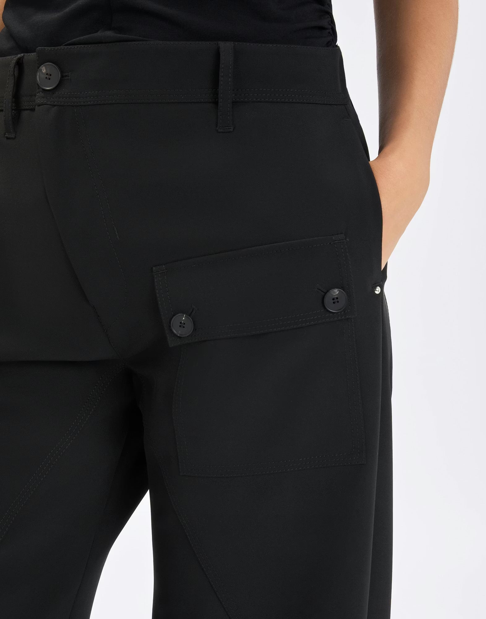 HIGH Everyday Couture Watts Trousers in Black - SKULPT Dublin