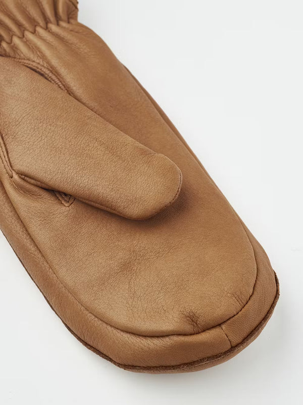 Hestra Leather Mittens with Removal Liner in Cork - SKULPT Dublin