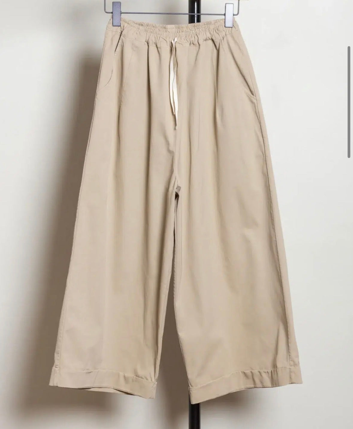 Nitto Palazzo Trouser in Sand - SKULPT Dublin