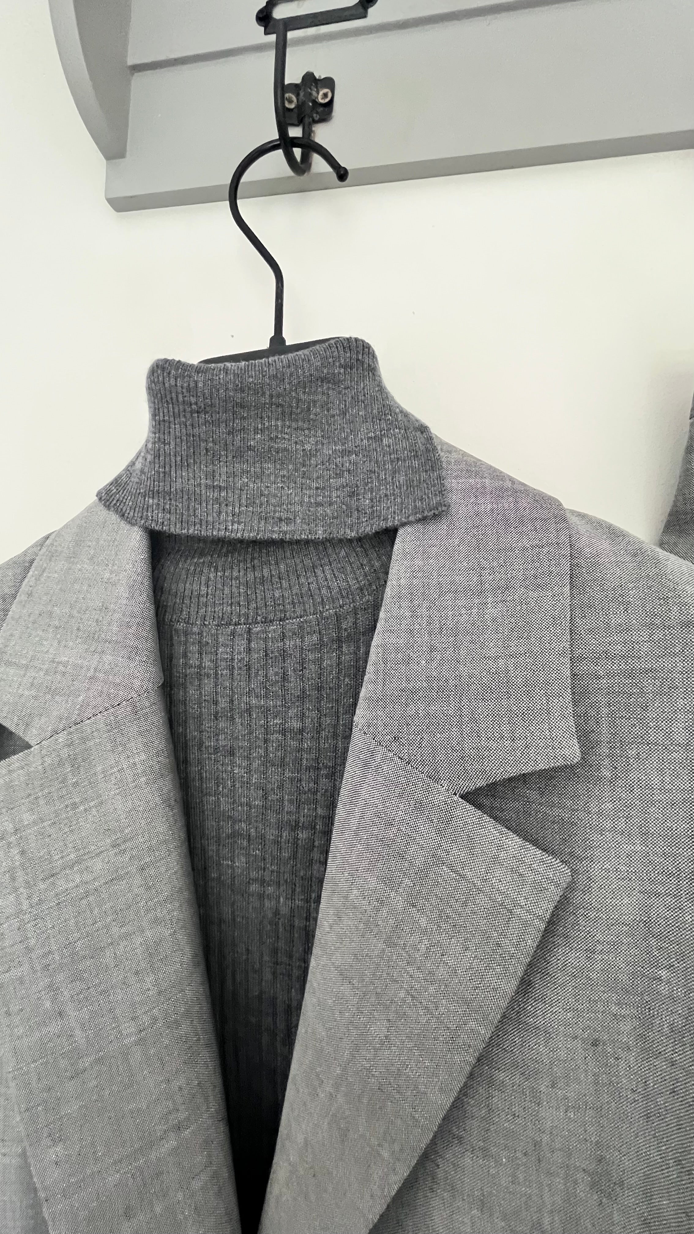 Lis Lareida Long Sleeve Superfine Wool Poloneck - SKULPT Dublin