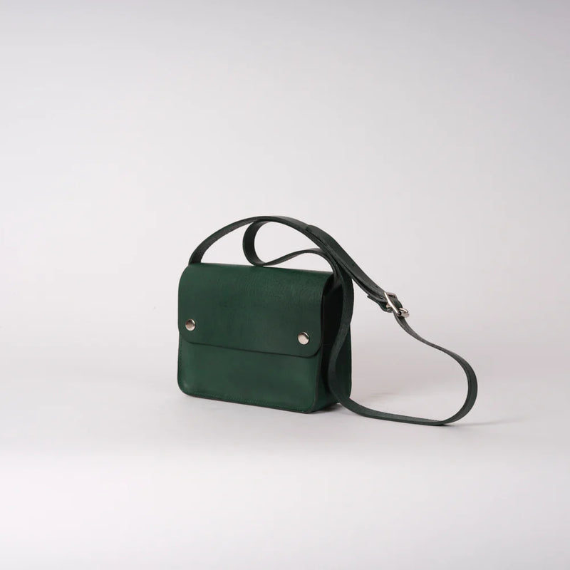 Kate Sheridan Double Dot Handbag in Pine - SKULPT Dublin