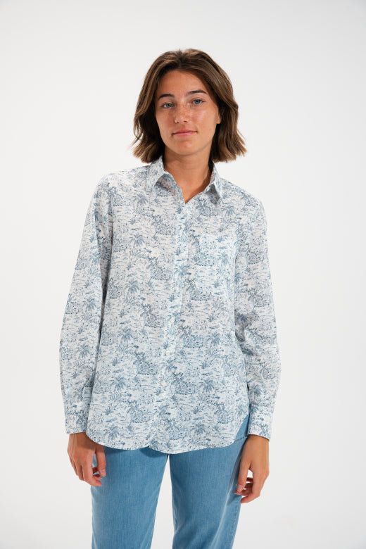 Mat de Misaine Liberty Print Shirt - SKULPT Dublin