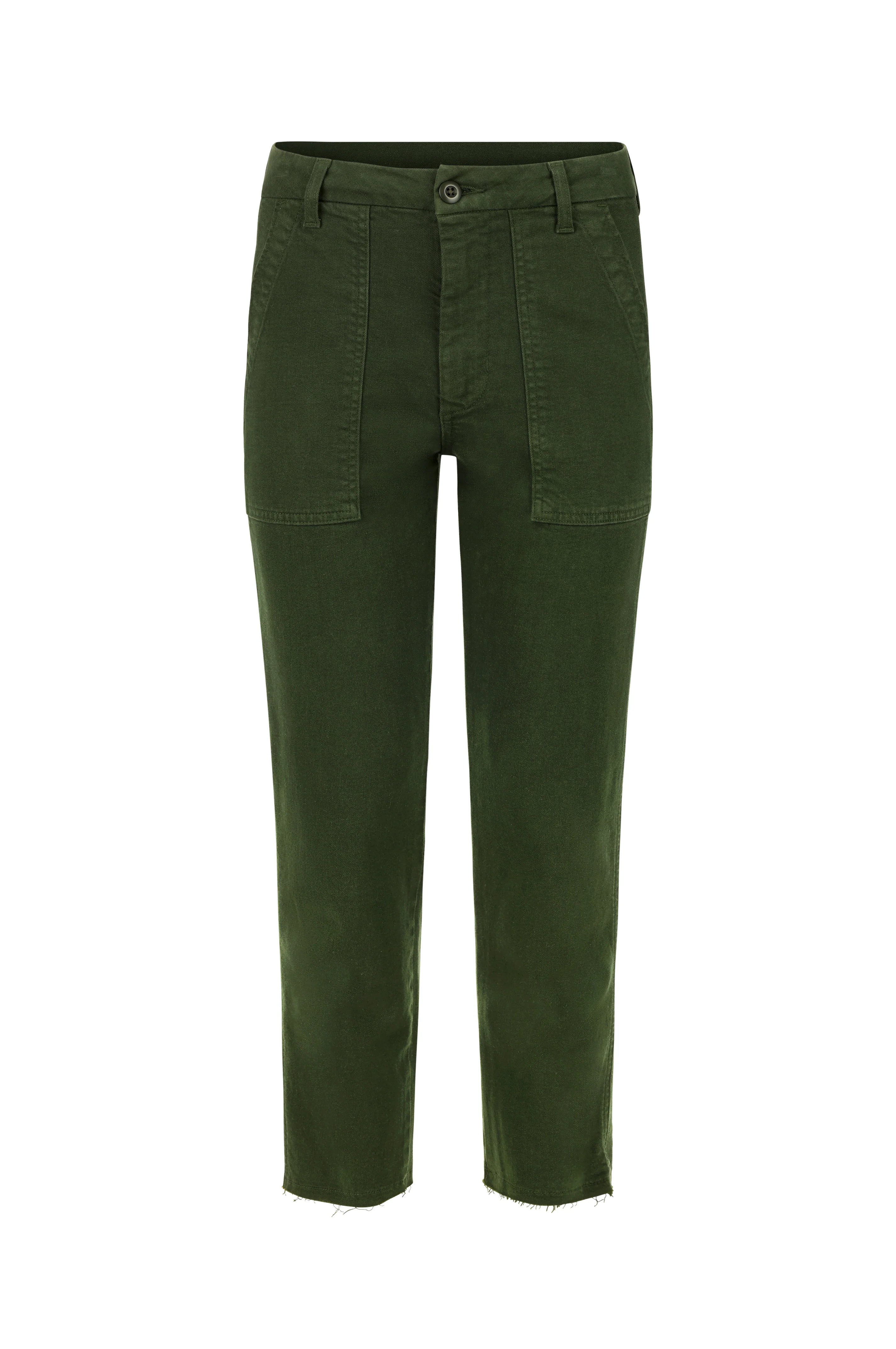 AMO Denim Easy Trouser - Mosswood