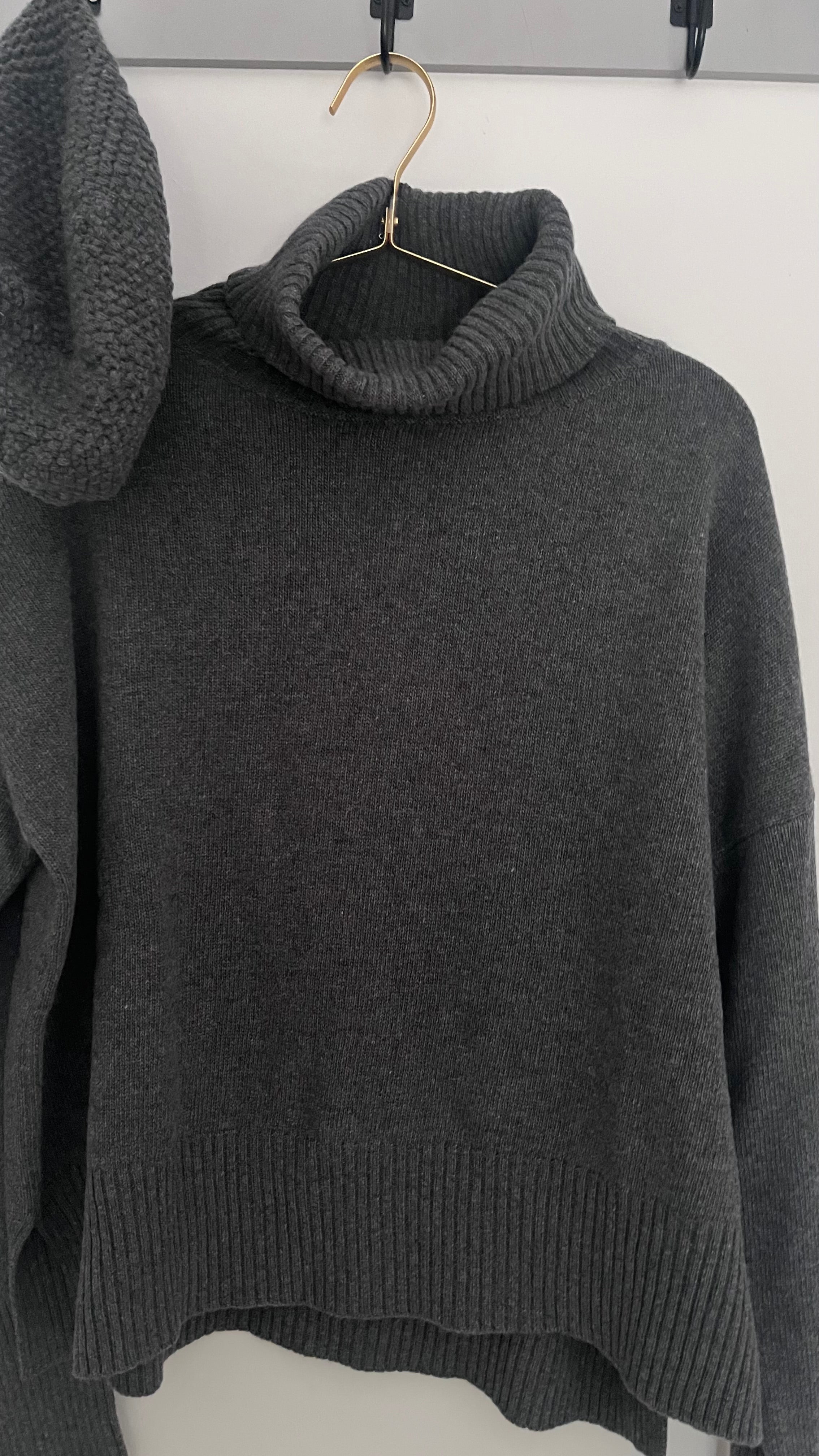 Ma'ry'ya Official Poloneck Jumper in Grey - SKULPT Dublin