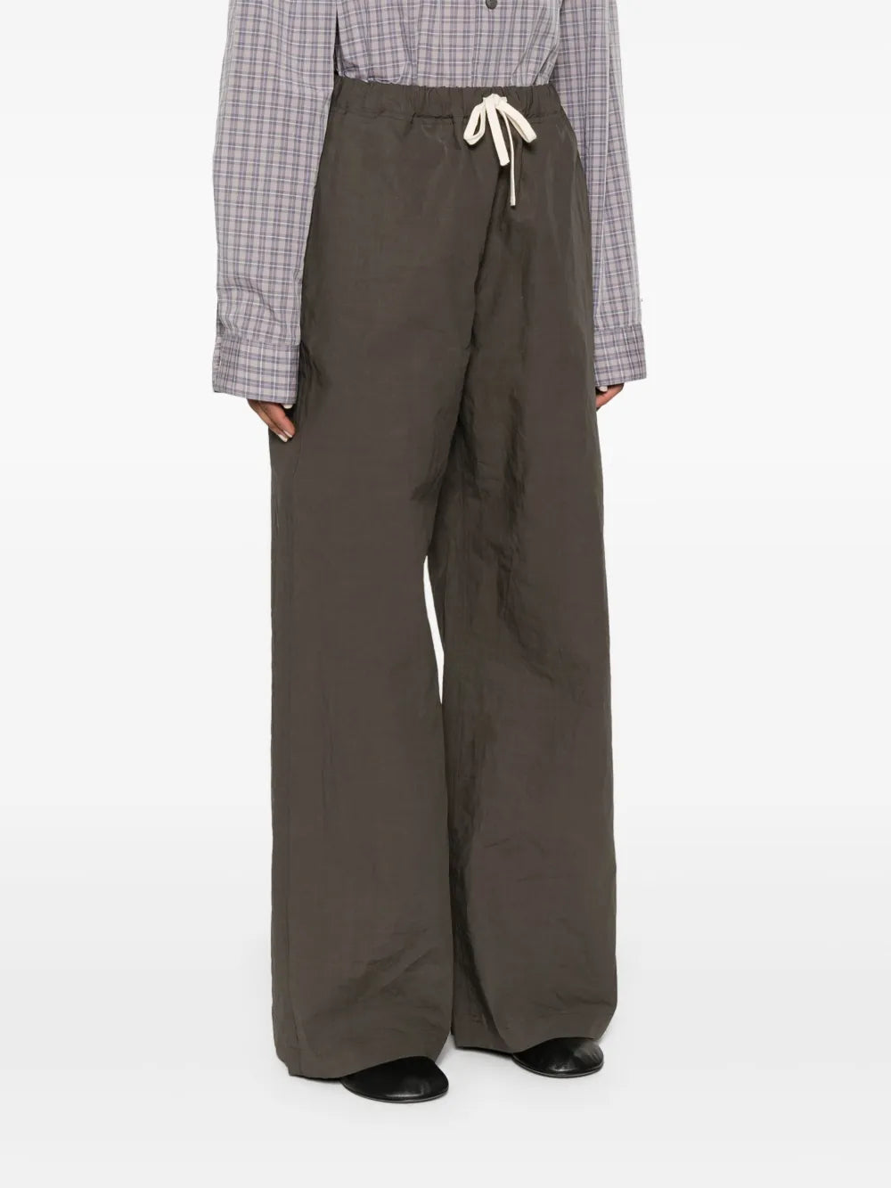 Sofie D'Hoore Pleven Trousers in Truffle - SKULPT Dublin