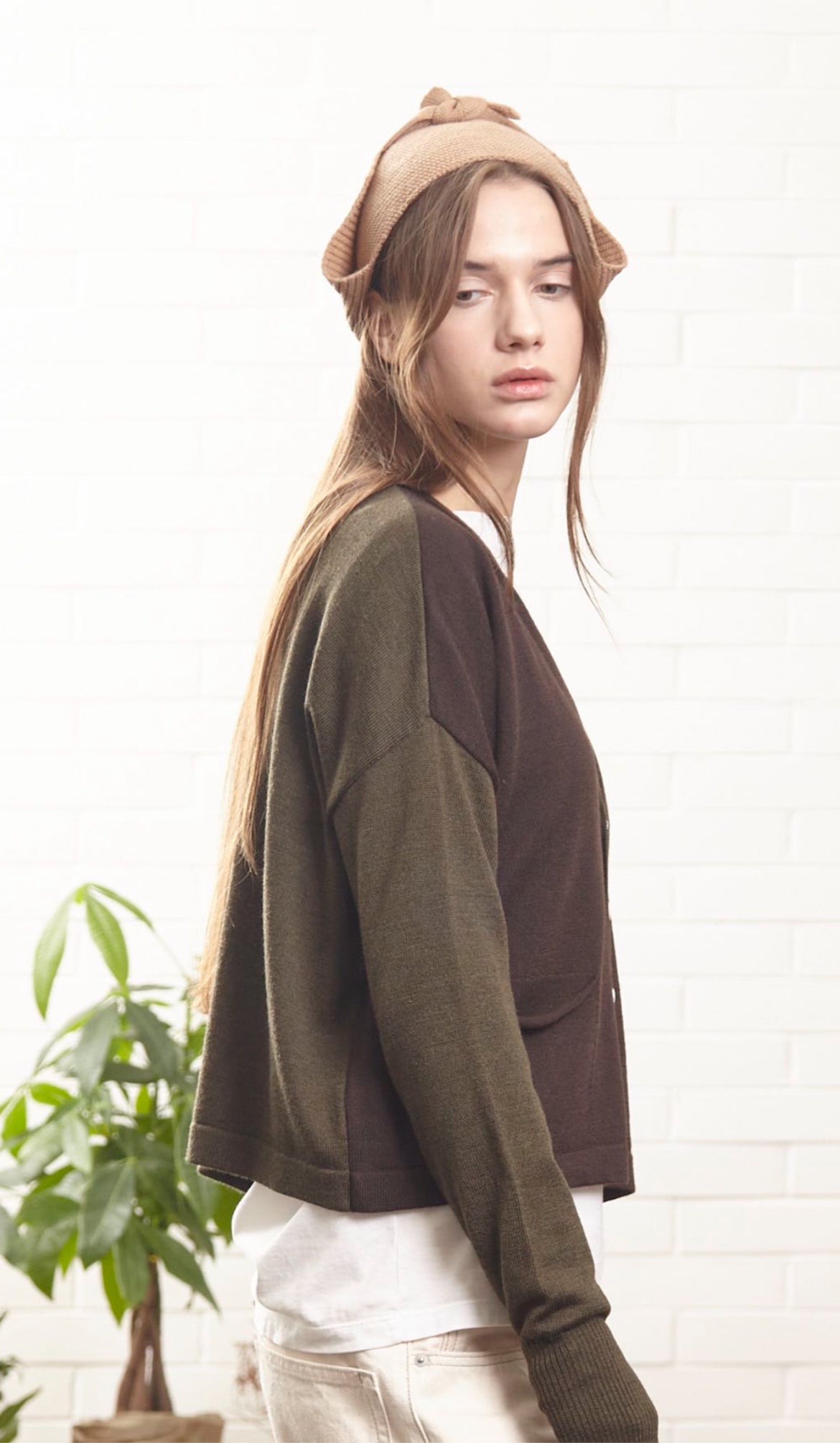 Ma'ry'ya Official Bicolour Cardigan