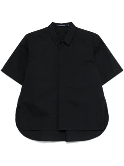 Sofie D'Hoore Classic Short Sleeve Shirt in Black - SKULPT Dublin