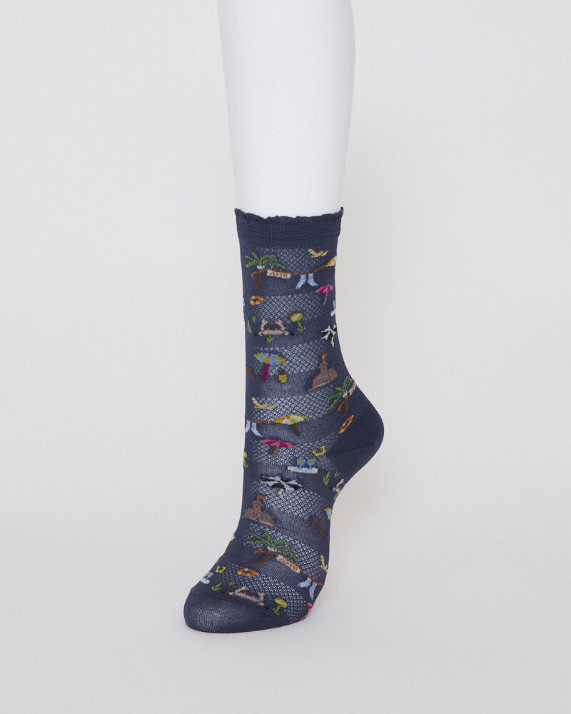 AntiPast Linen Mix Socks - SKULPT Dublin